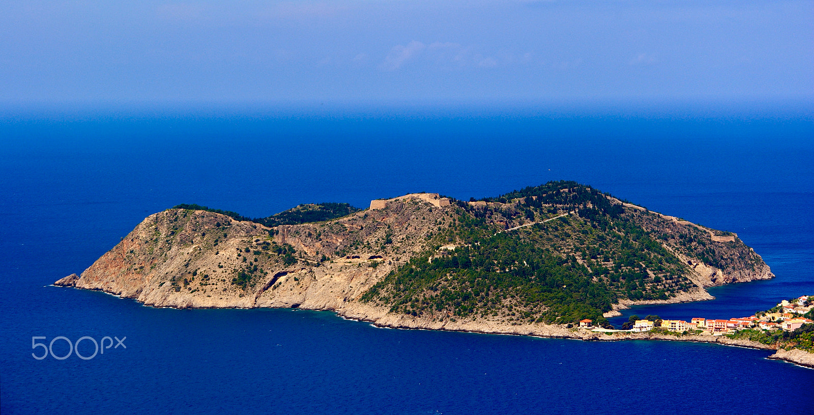 Pentax K10D sample photo. The peninsula of assos photography