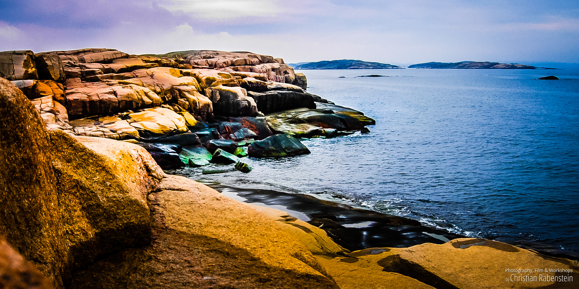 Nikon COOLPIX P3 sample photo. Colorful beach, sweden photography