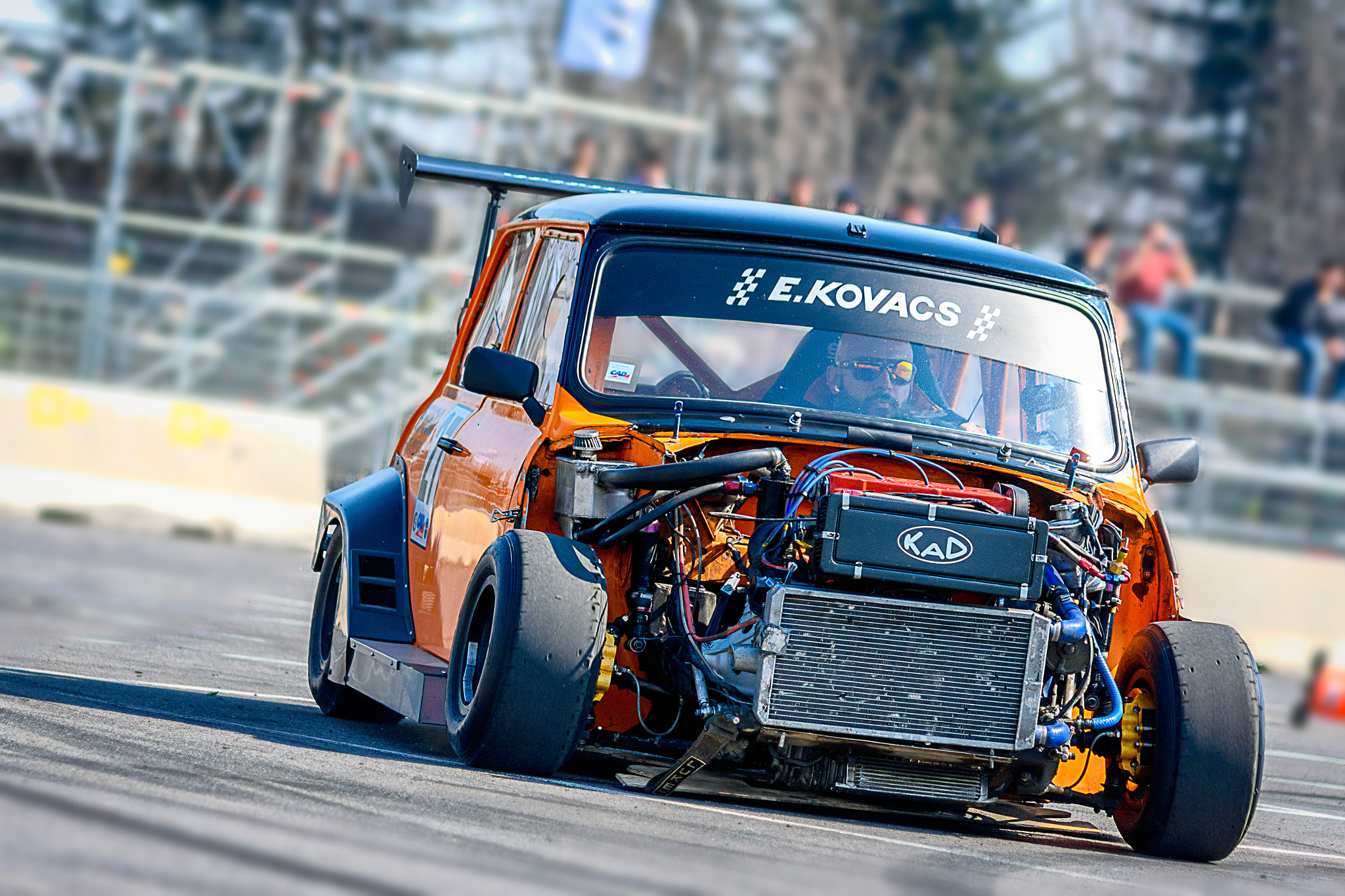 Sigma 70-300mm F4-5.6 APO DG Macro sample photo. Mini cooper racing photography