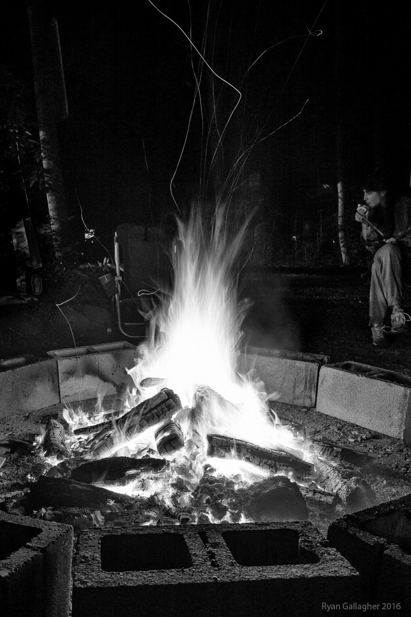 Canon EOS 500D (EOS Rebel T1i / EOS Kiss X3) sample photo. Campfire snacks photography