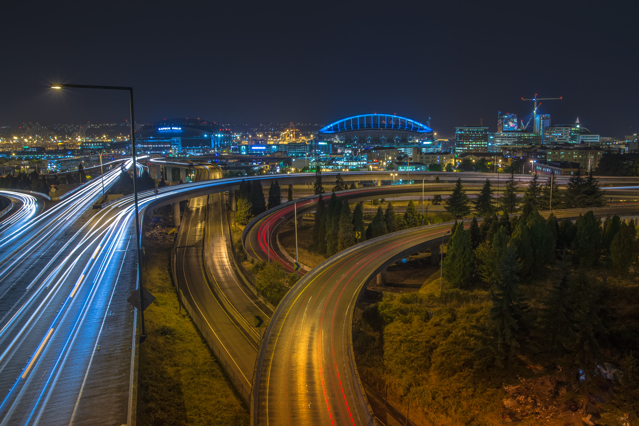 Pentax K-1 sample photo. Seattle view from jose rizal bridge photography