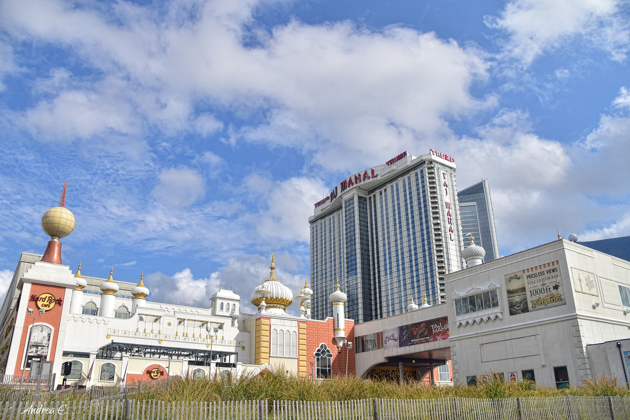 Nikon D7200 + Tamron 18-270mm F3.5-6.3 Di II VC PZD sample photo. All calm on the boardwalk...except for the picketing workers at trump taj casino! photography