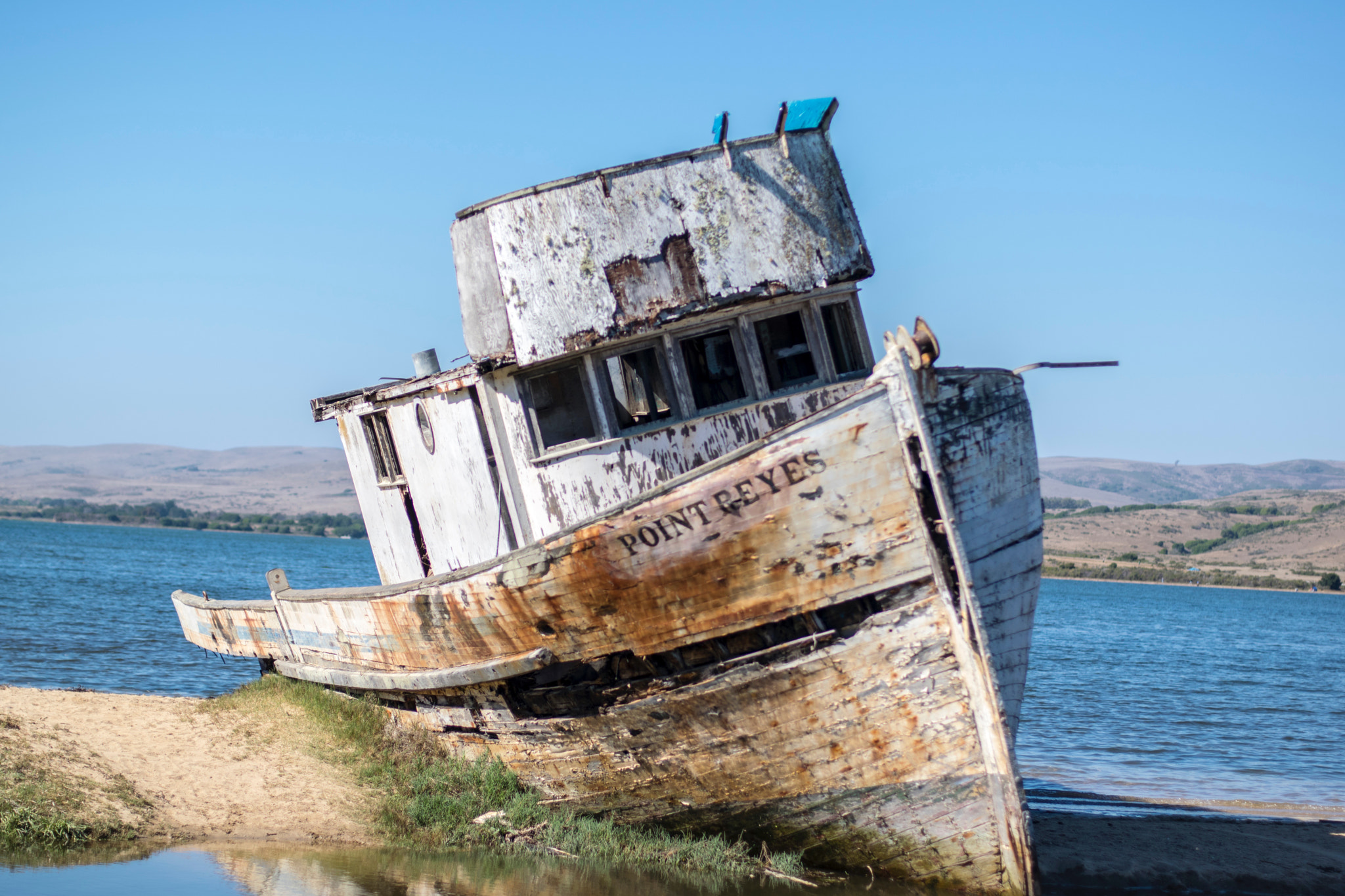 Nikon D3300 + AF Nikkor 50mm f/1.4 sample photo. Ss point reyes shipwreck photography