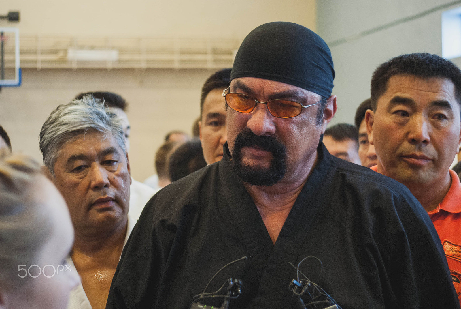 Minolta AF 35-105mm F3.5-4.5 sample photo. Steven seagal in a bishkek photography
