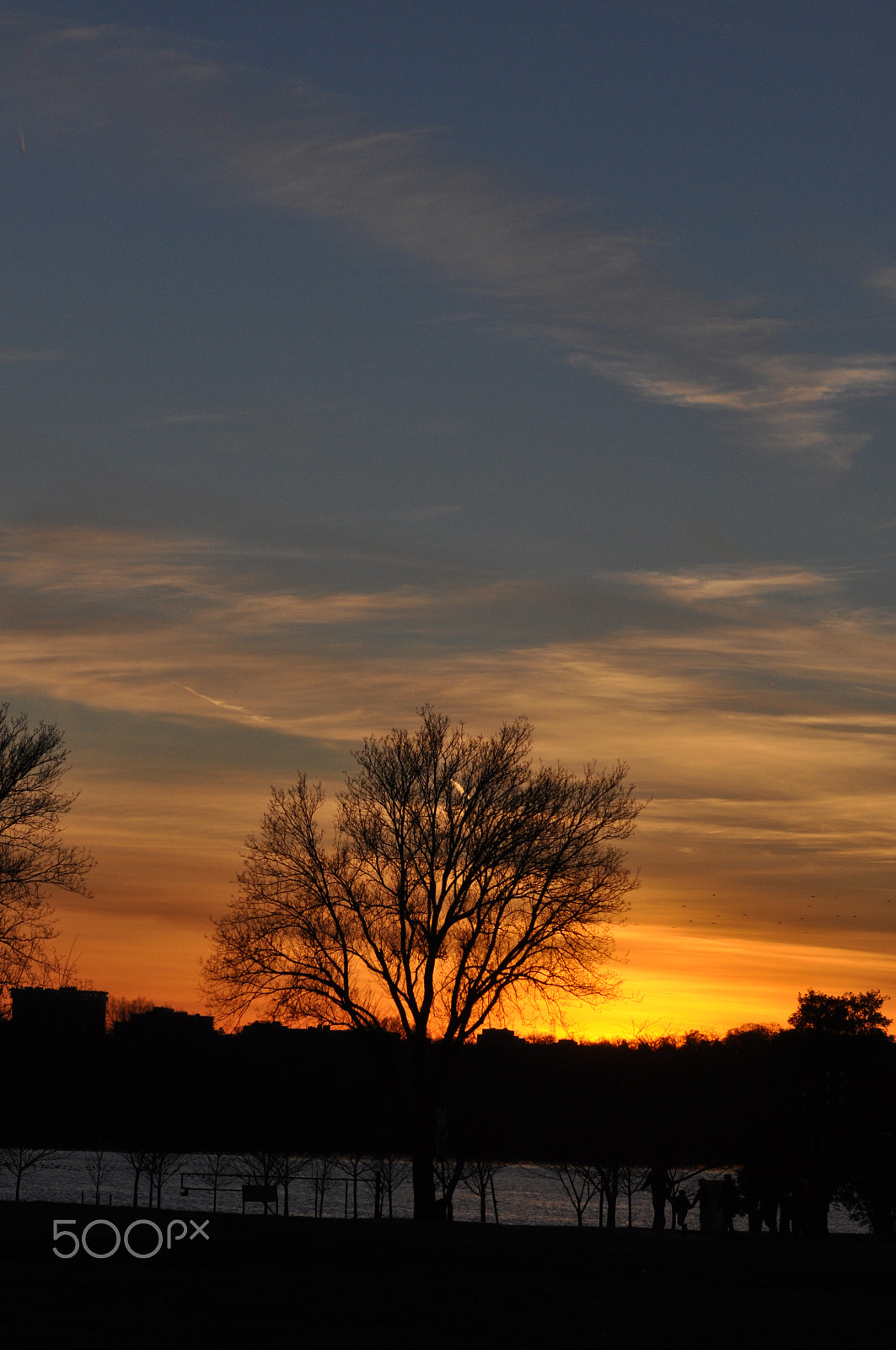 Nikon D90 + AF Nikkor 85mm f/1.8 sample photo. Dc sunset photography