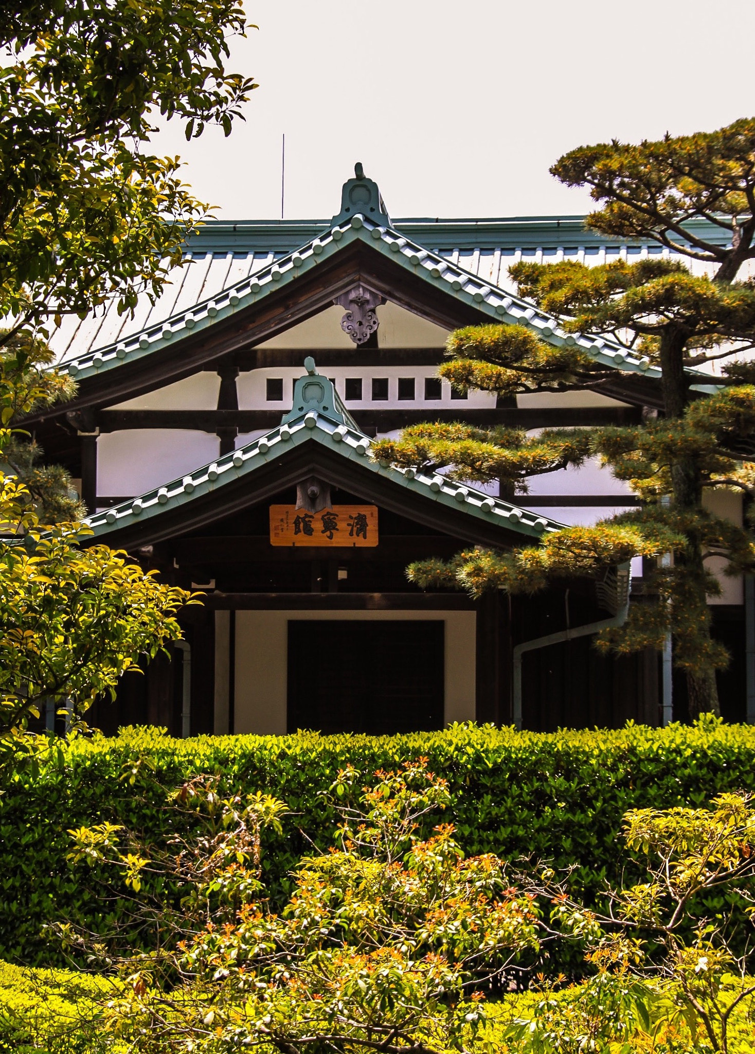 Canon EOS 50D + Canon 18-200mm sample photo. Tokyo imperial palace photography