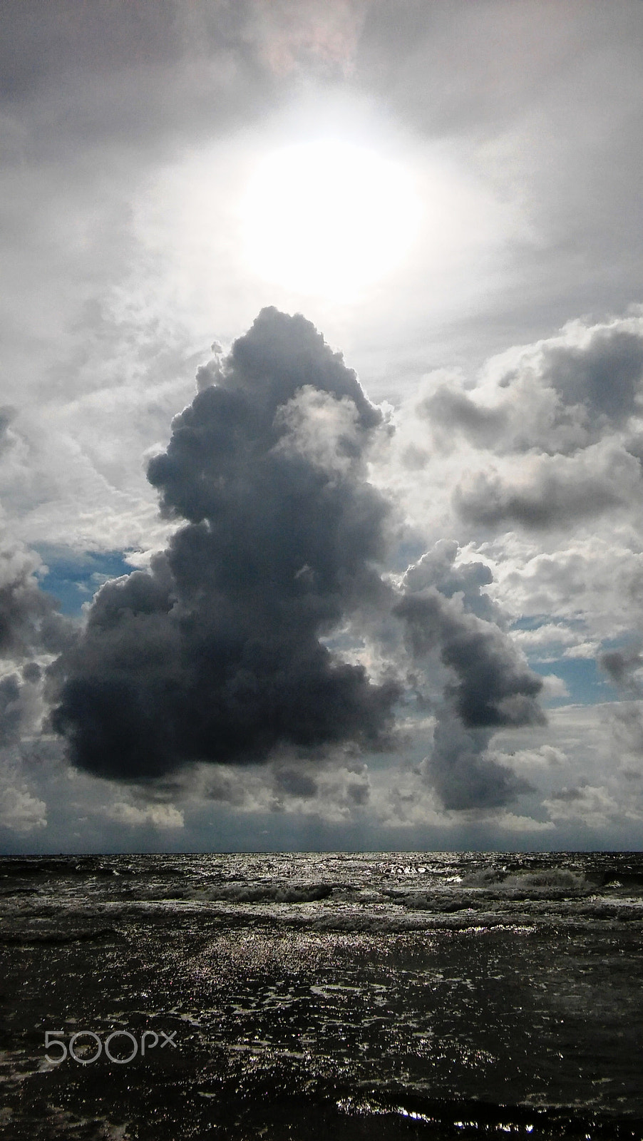 LG SPIRIT 4G LTE sample photo. Clouds photography