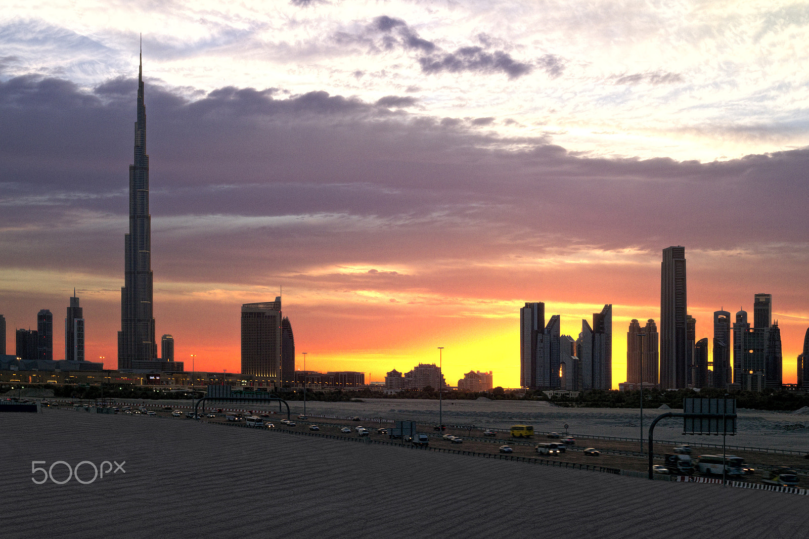 Canon EOS-1D Mark IV sample photo. Summer of 2010 - burj khalifa, dubai skyline photography