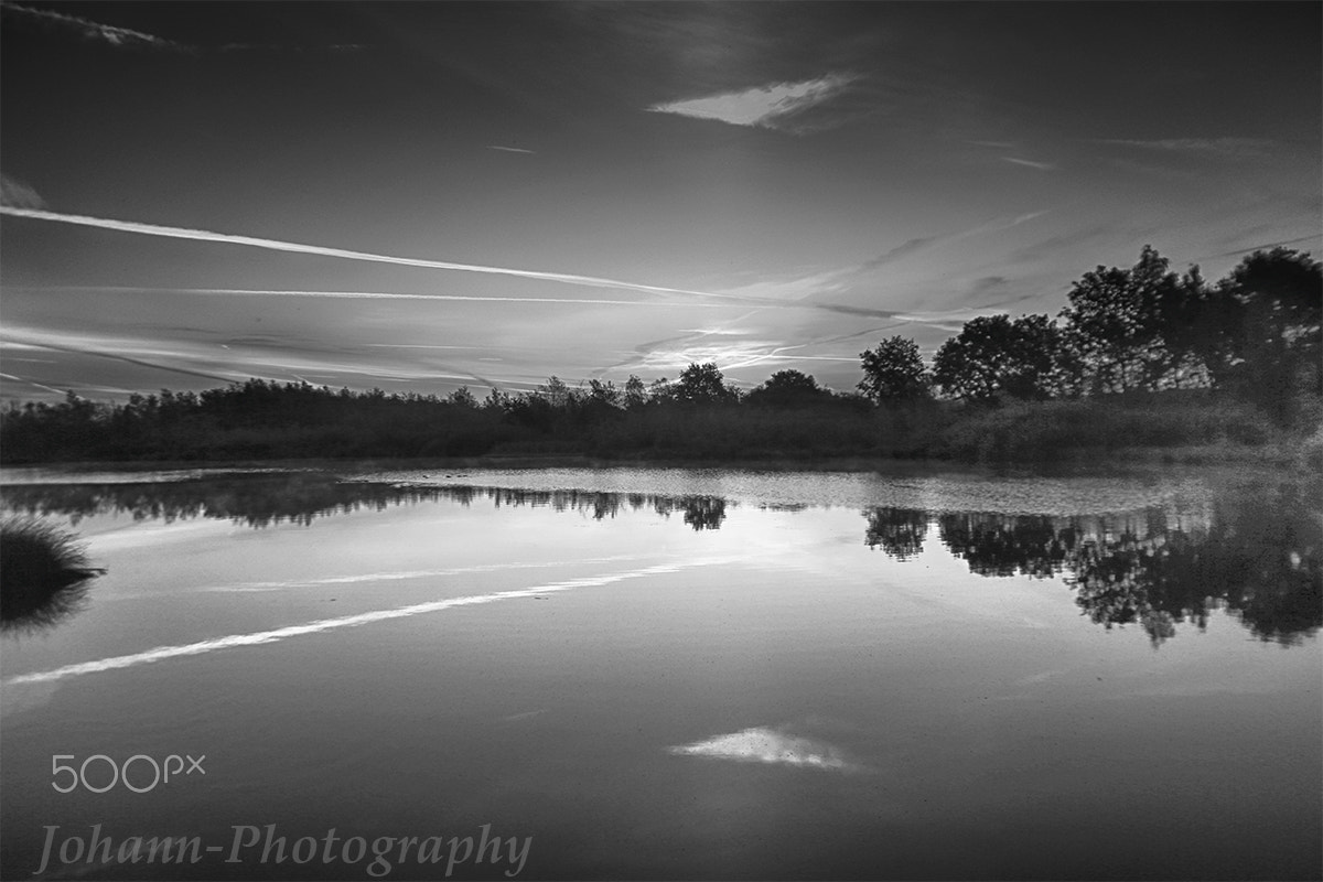 Canon EF 28-135mm F3.5-5.6 IS USM sample photo. Pound in bw photography