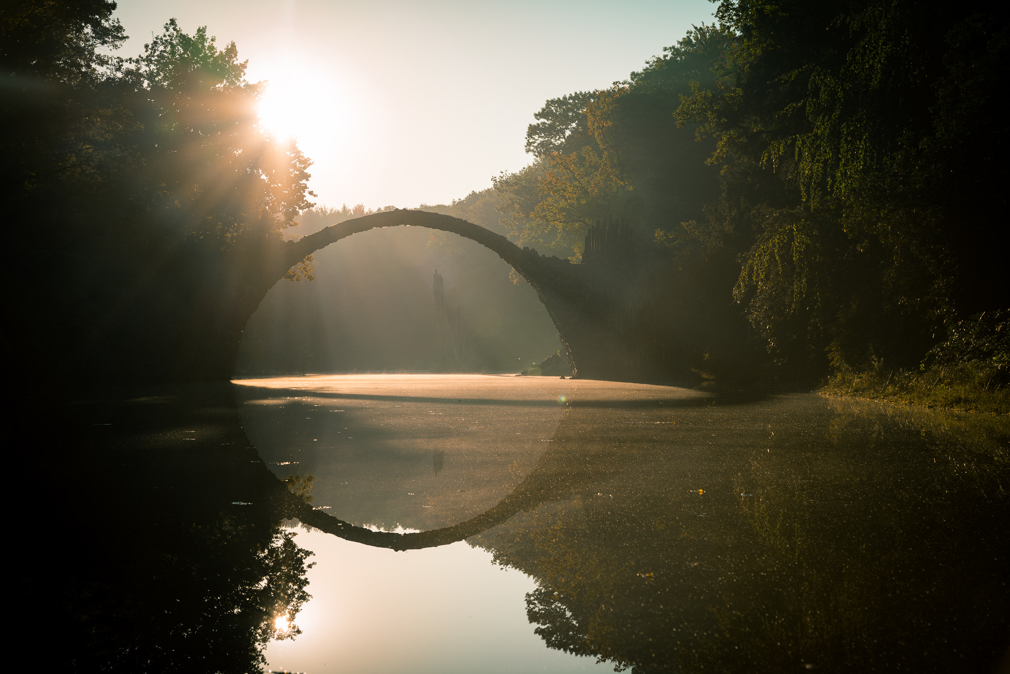 Tamron 18-270mm F3.5-6.3 Di II PZD sample photo. Sunrise reflections photography