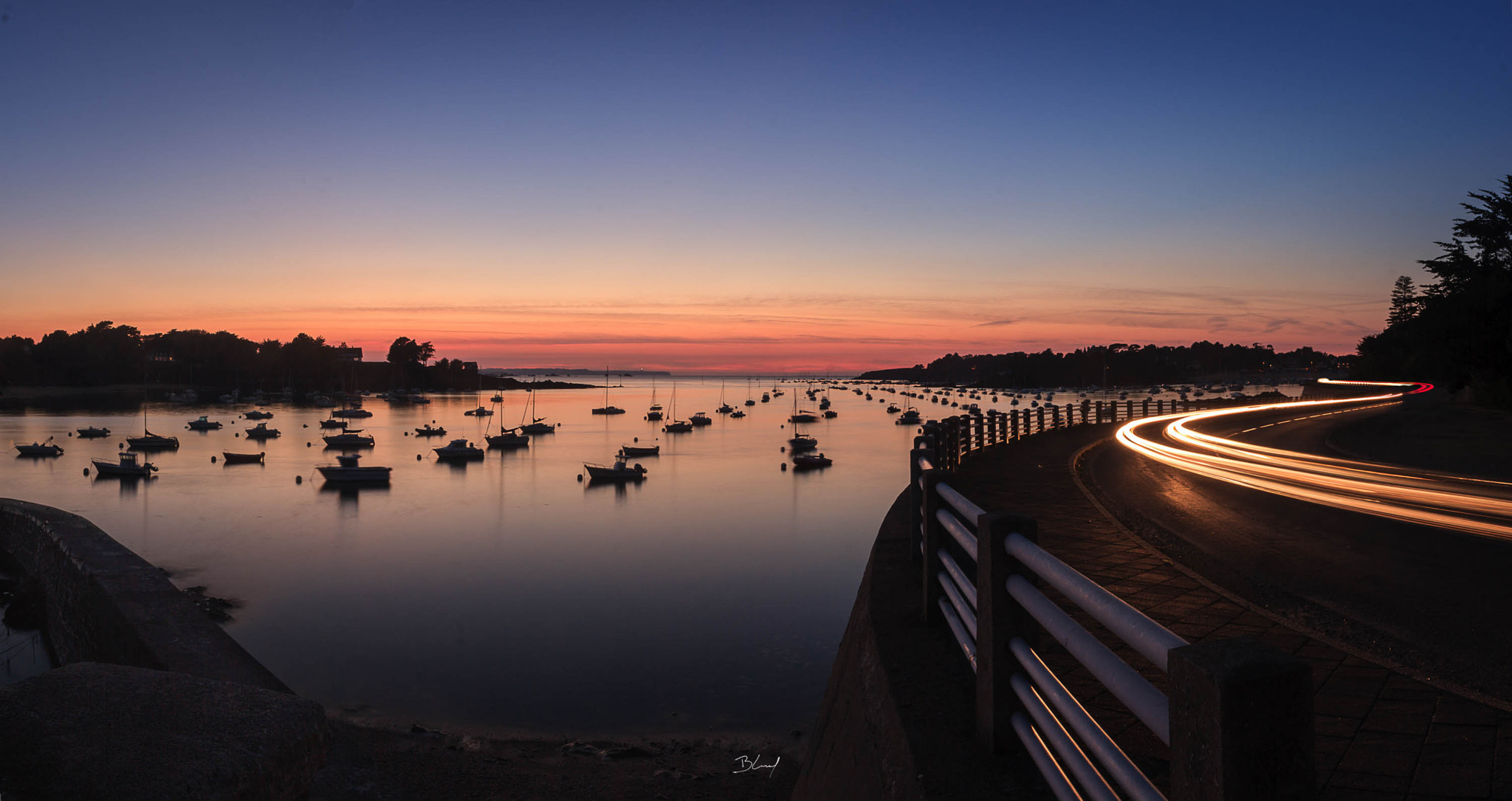 Canon EF-S 24mm F2.8 STM sample photo. Coucher de soleil sur saint-briac photography