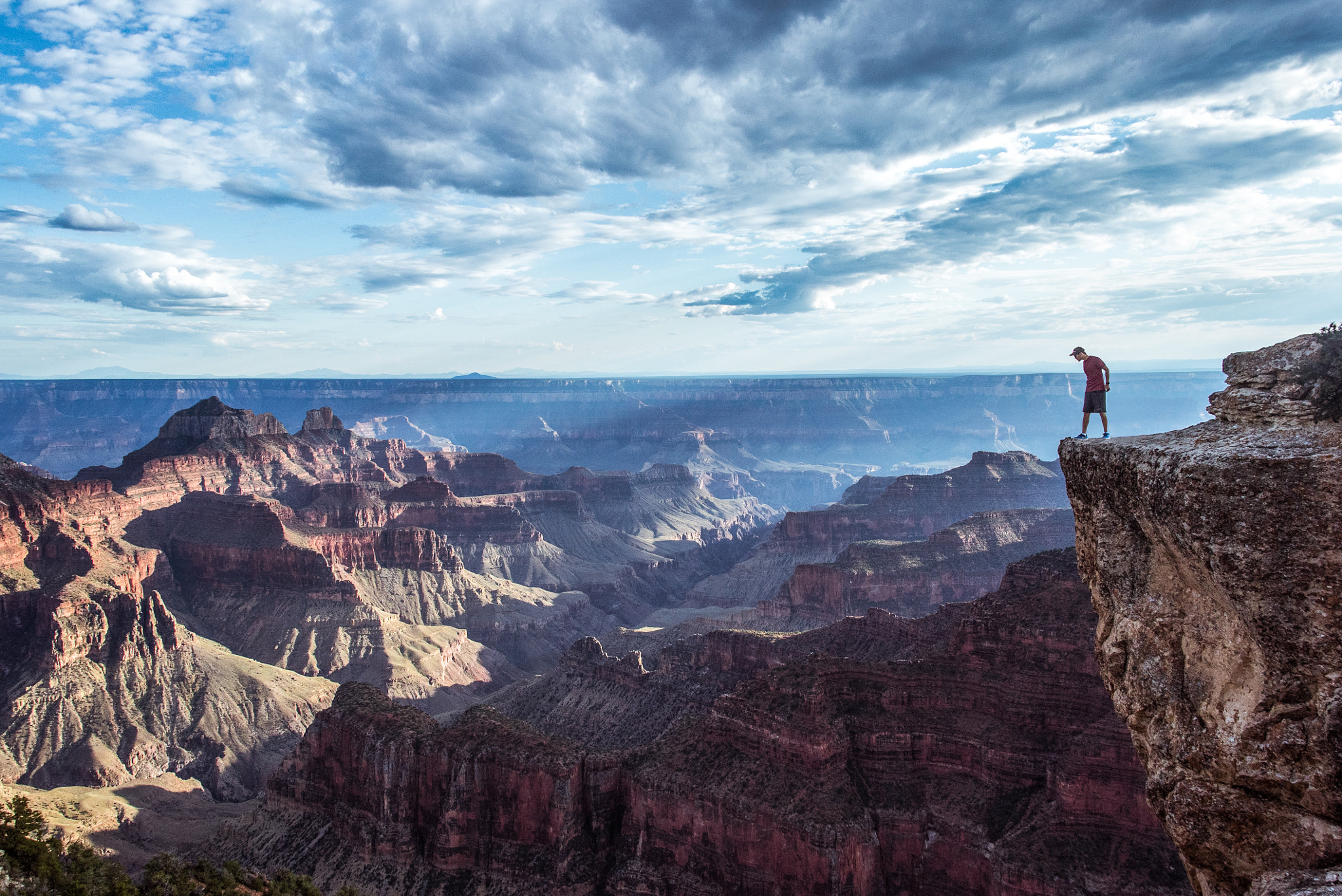 Sony a7S sample photo. Overlooking the grand canyon photography