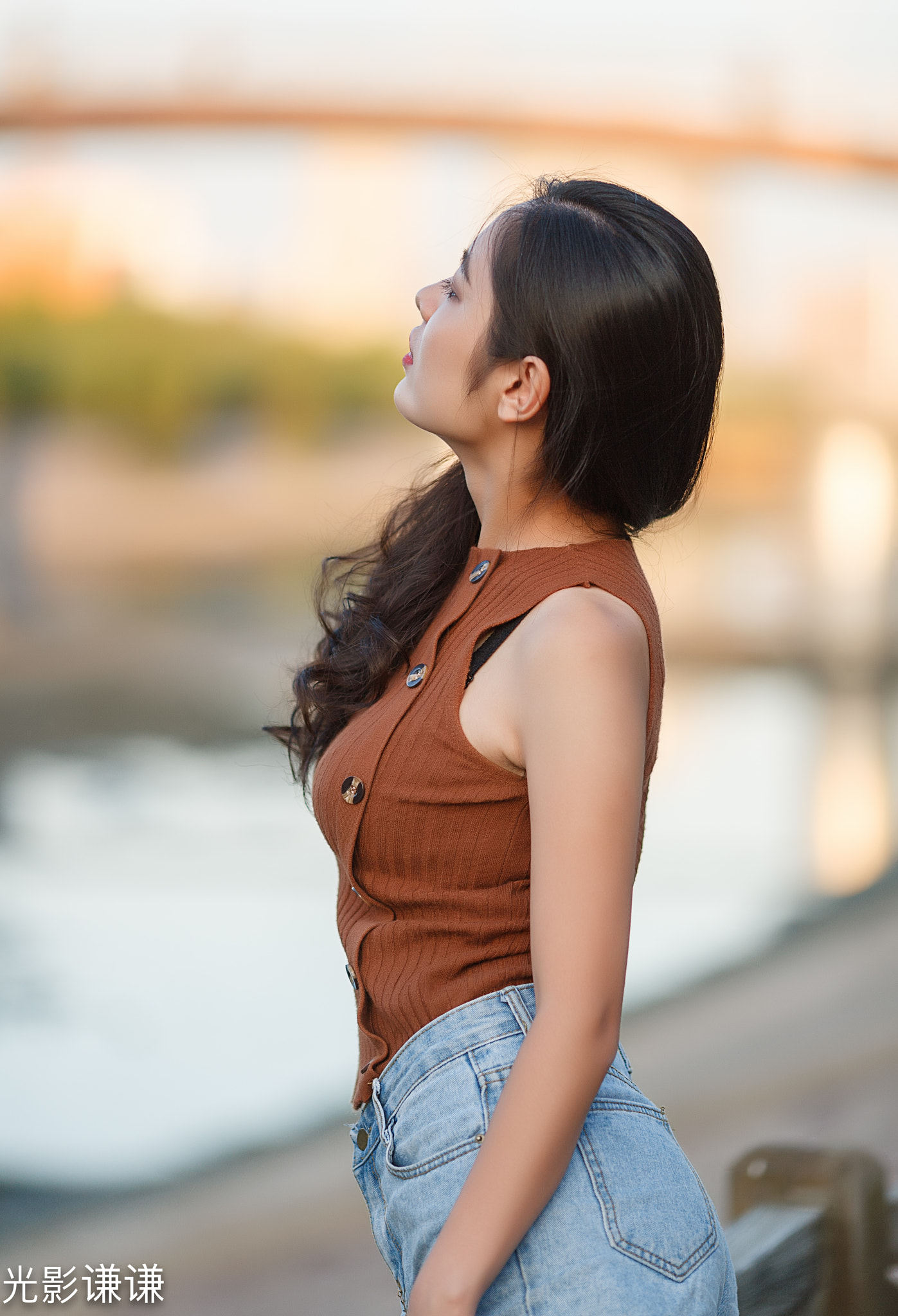 Canon EOS 5D + Canon EF 135mm F2L USM sample photo. 模特 photography