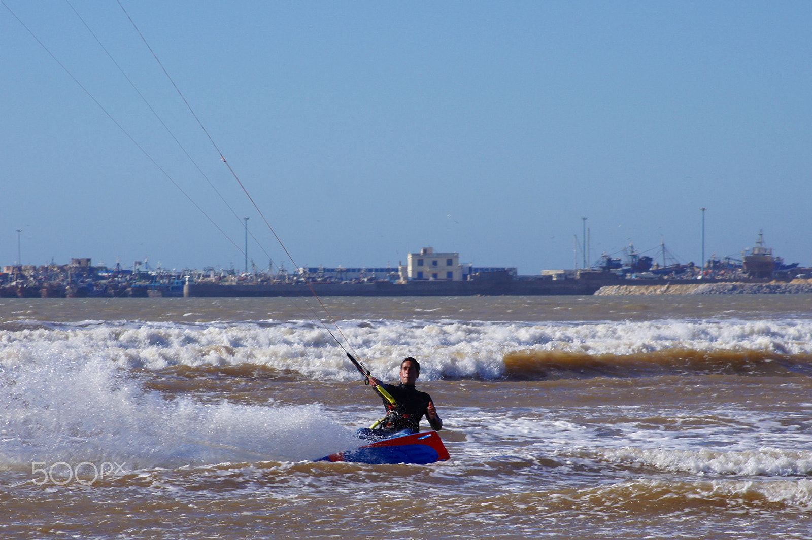 Sony DT 55-200mm F4-5.6 SAM sample photo. Kitesurfing essaouira photography