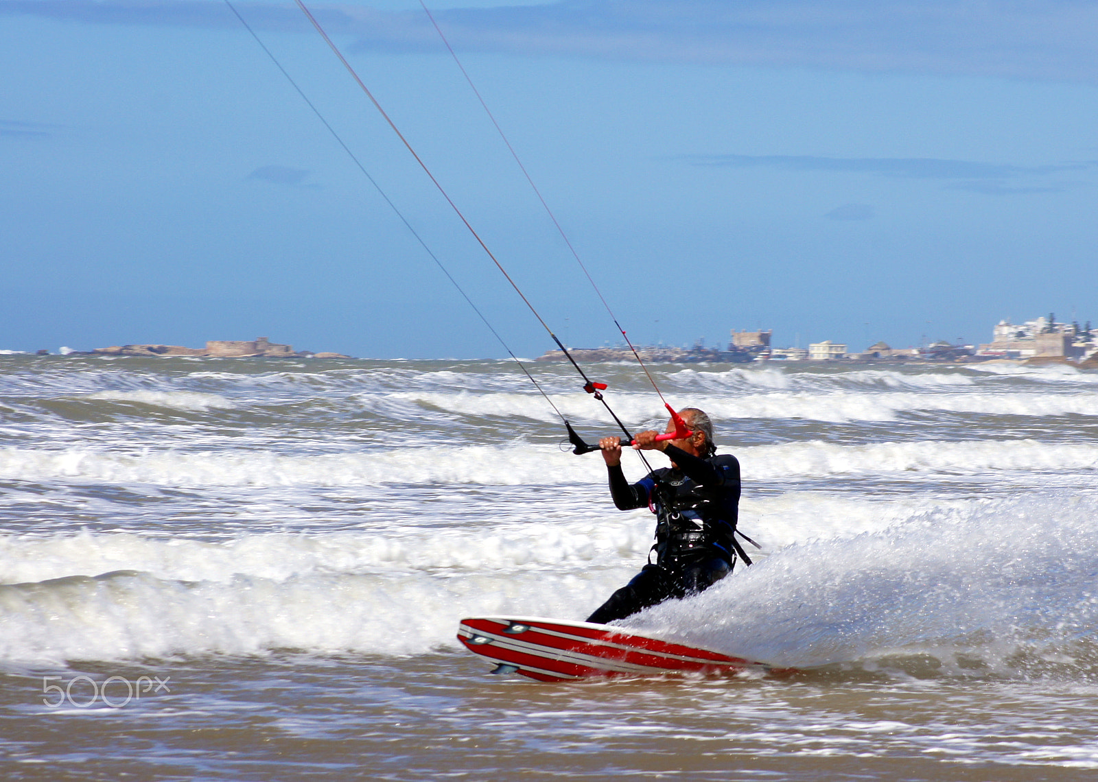 Sony DT 55-200mm F4-5.6 SAM sample photo. Kitesurfing essaouira photography