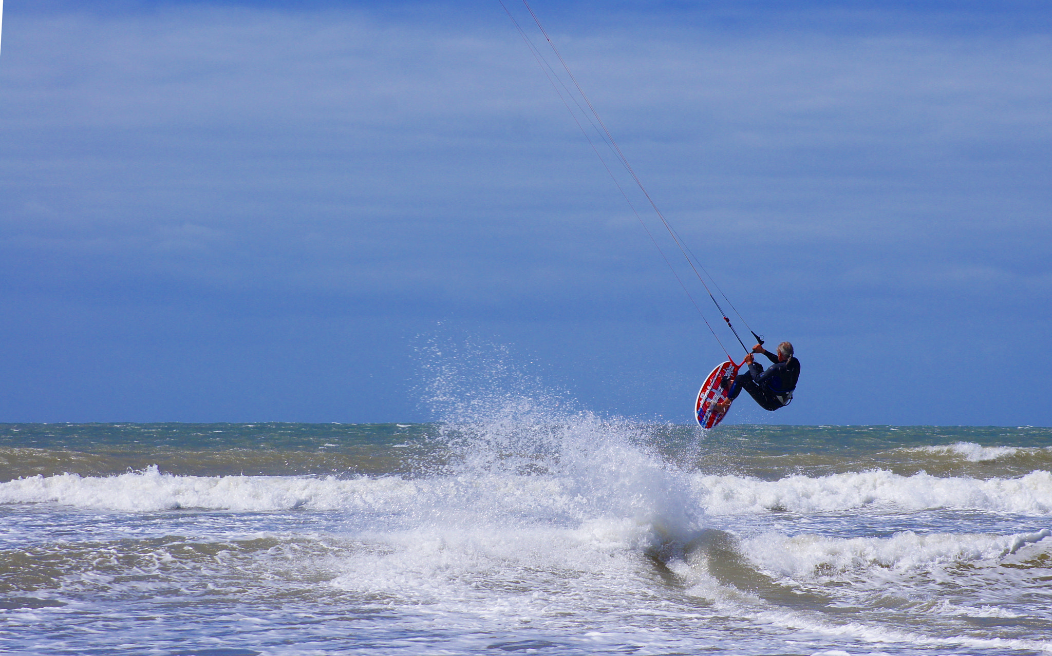 Sony DT 55-200mm F4-5.6 SAM sample photo. Kitesurfing essaouira photography