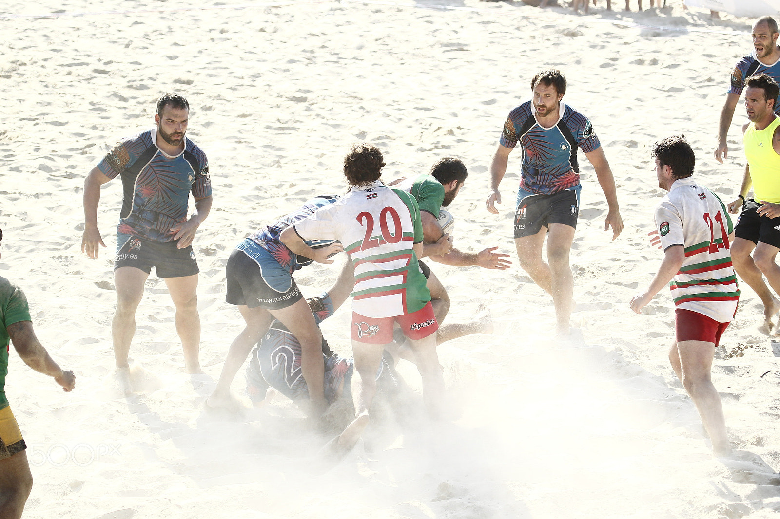 Canon EOS-1D Mark IV sample photo. Donostia, zurriola. beach rugby 2016 photography