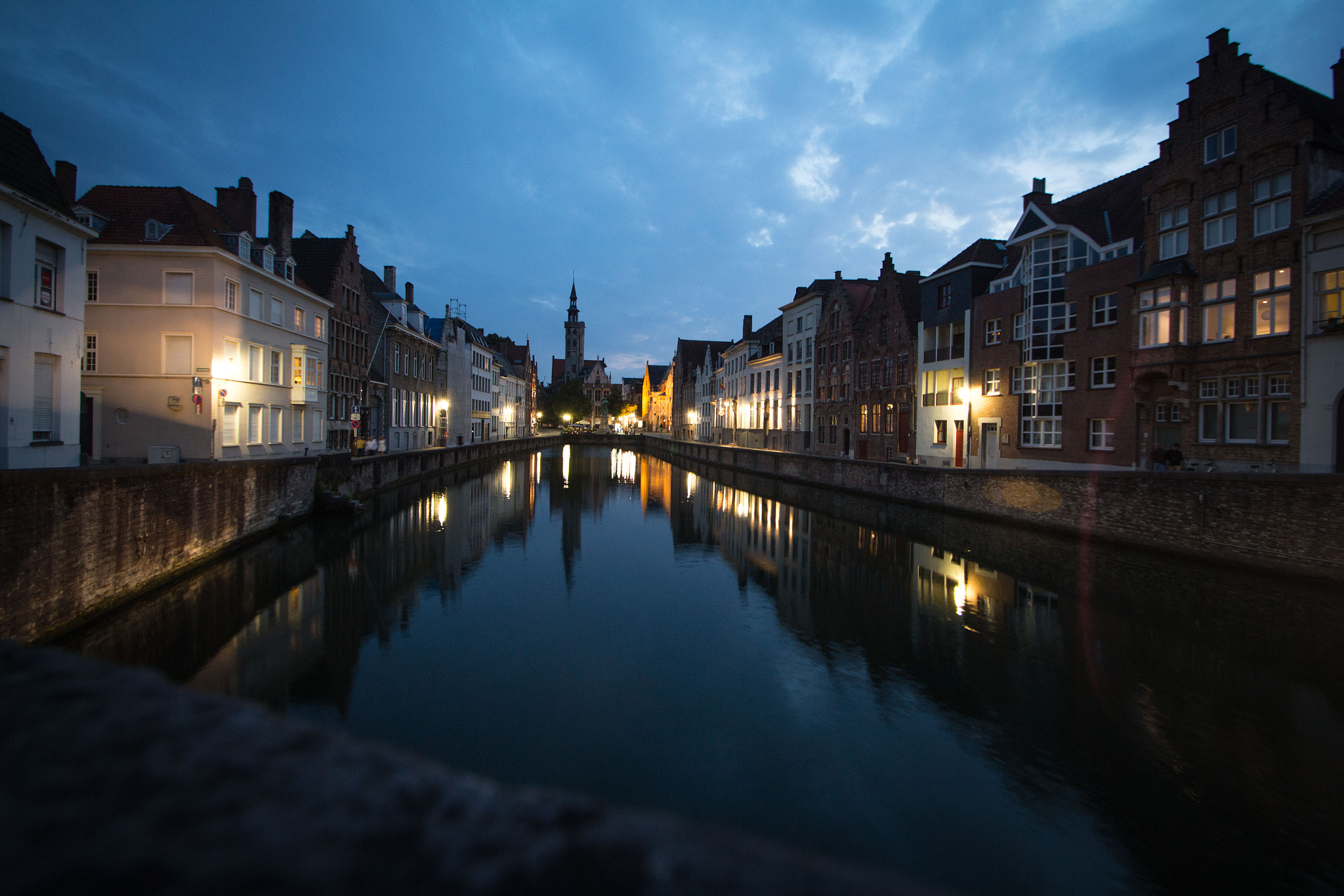 Sigma 10-20mm F3.5 EX DC HSM sample photo. Night in bruges ii photography