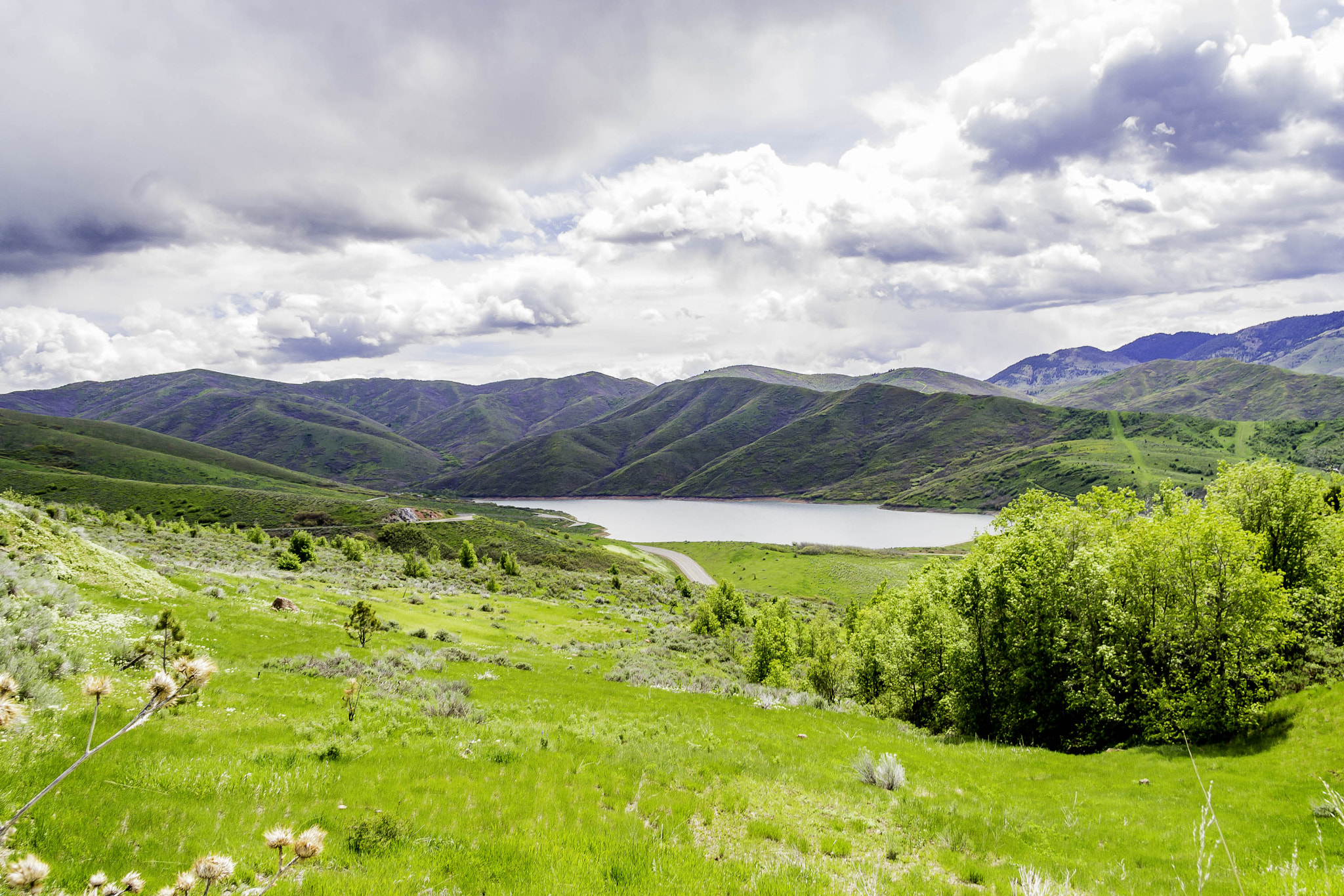 Canon EF-S 17-85mm F4-5.6 IS USM sample photo. Millcreek reservoir parley's canyon photography