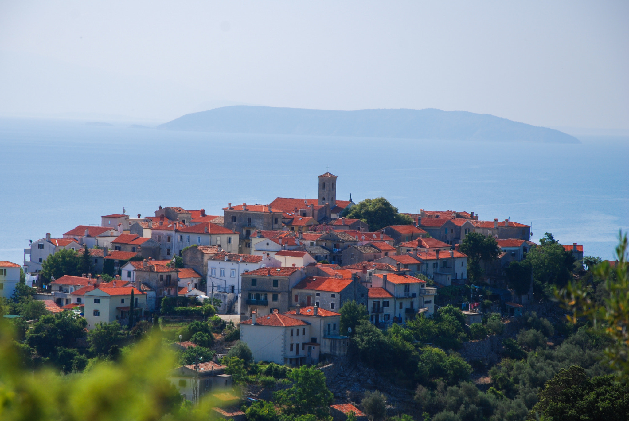 Nikon D40X sample photo. The sea view village photography
