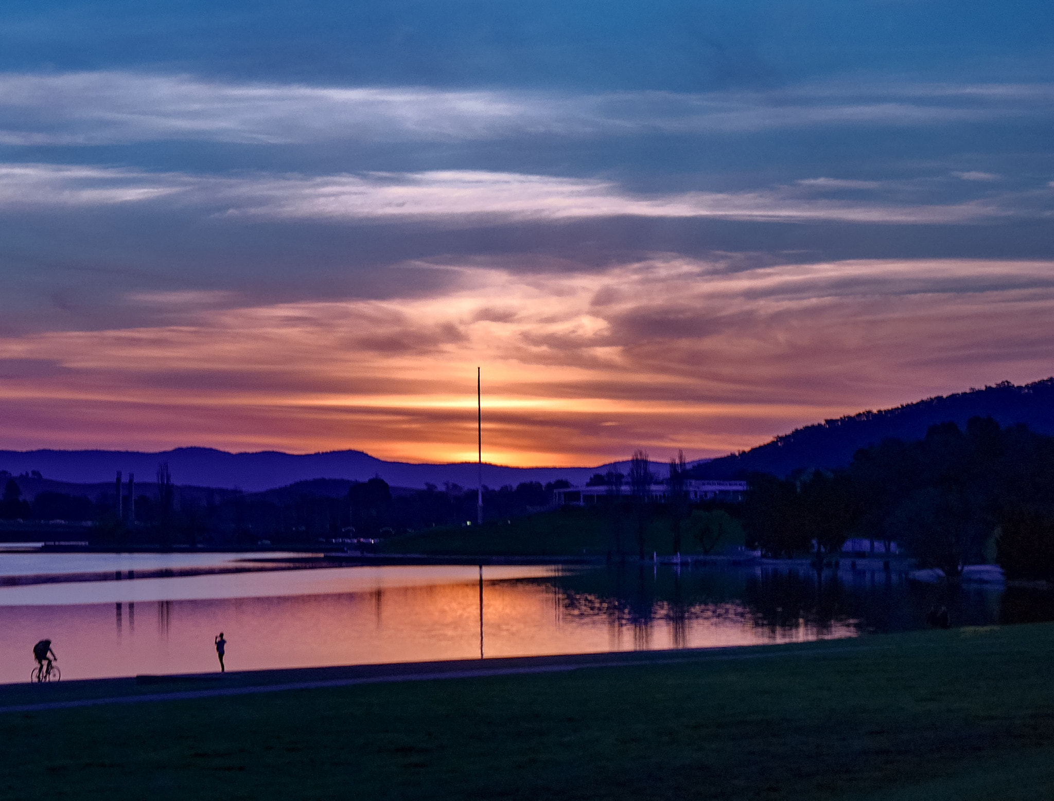 Panasonic DMC-GM1S sample photo. Beauty at its best;  location: lake burley-griffin, act, australia photography