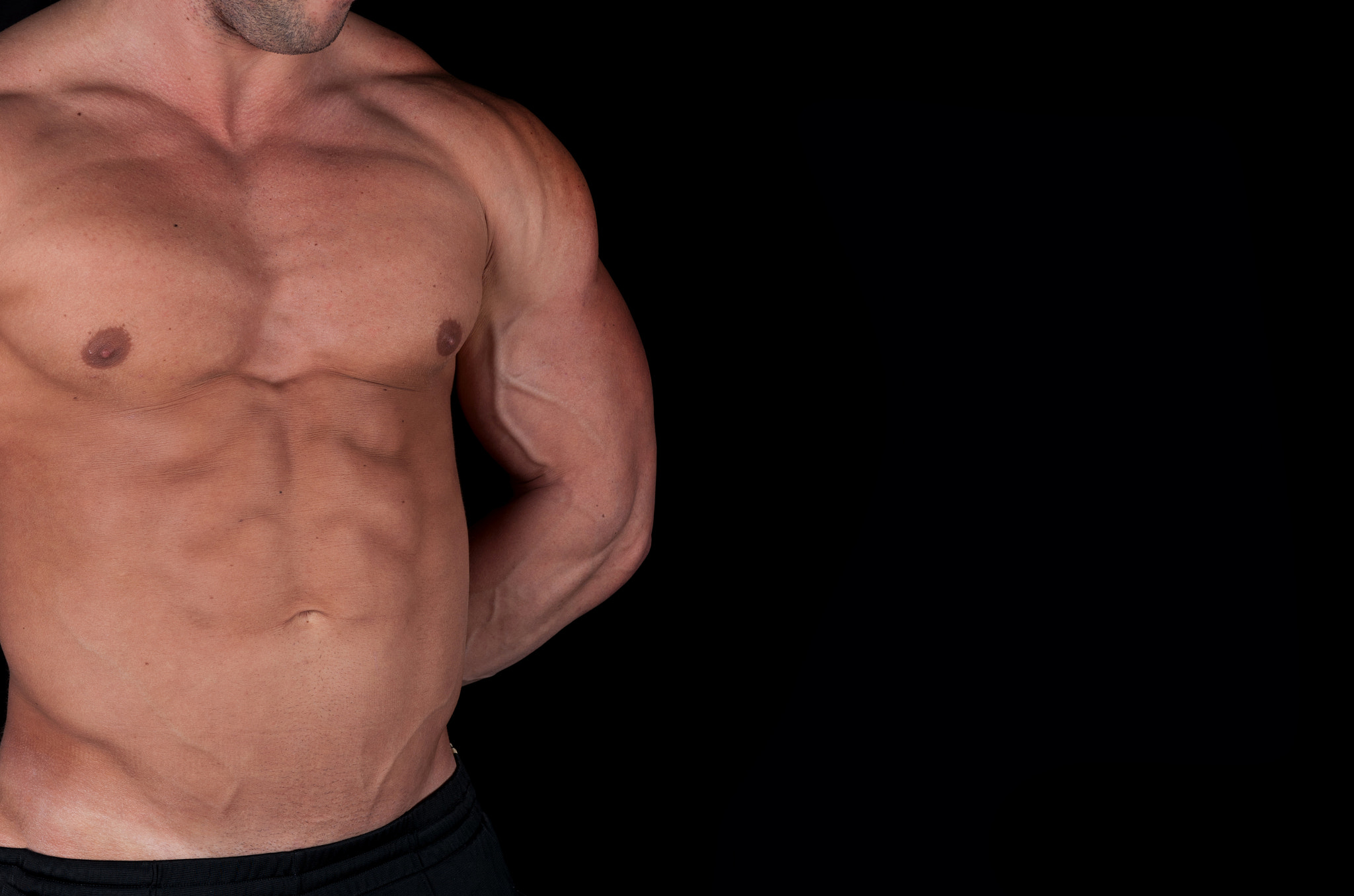 Nikon D80 sample photo. Bodybuilder photography