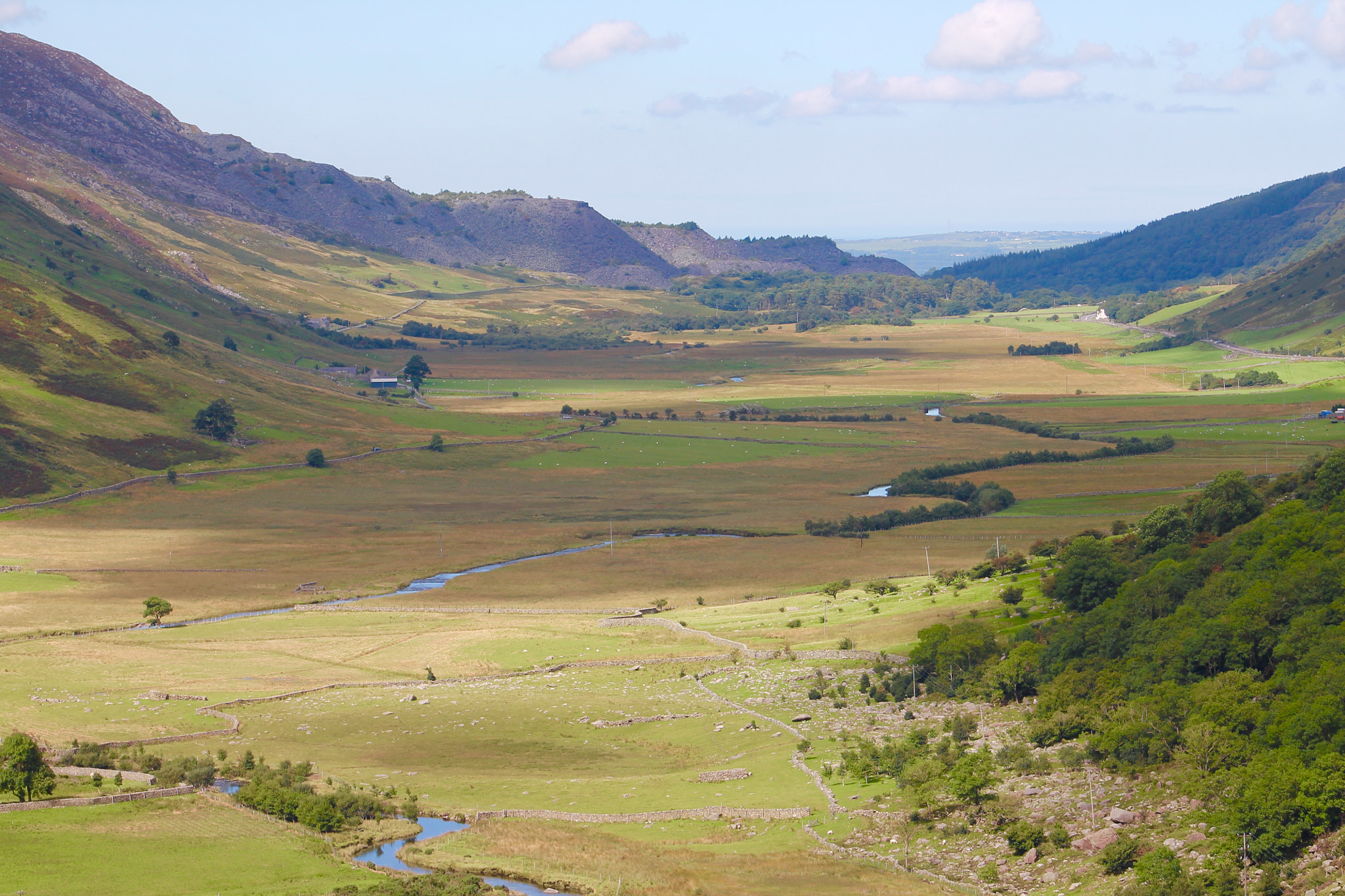 Canon EF75-300mm f/4-5.6 sample photo. The amazing ogwen valley snowdonia on a fantastic sunny bank holiday monday so lucky to be there photography
