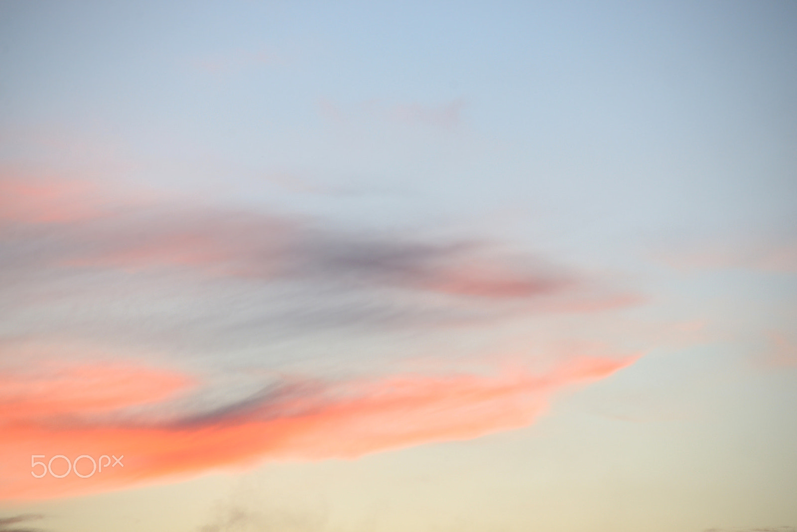 Sigma 70-300mm F4-5.6 APO DG Macro sample photo. Cloud sky at sunset. photography