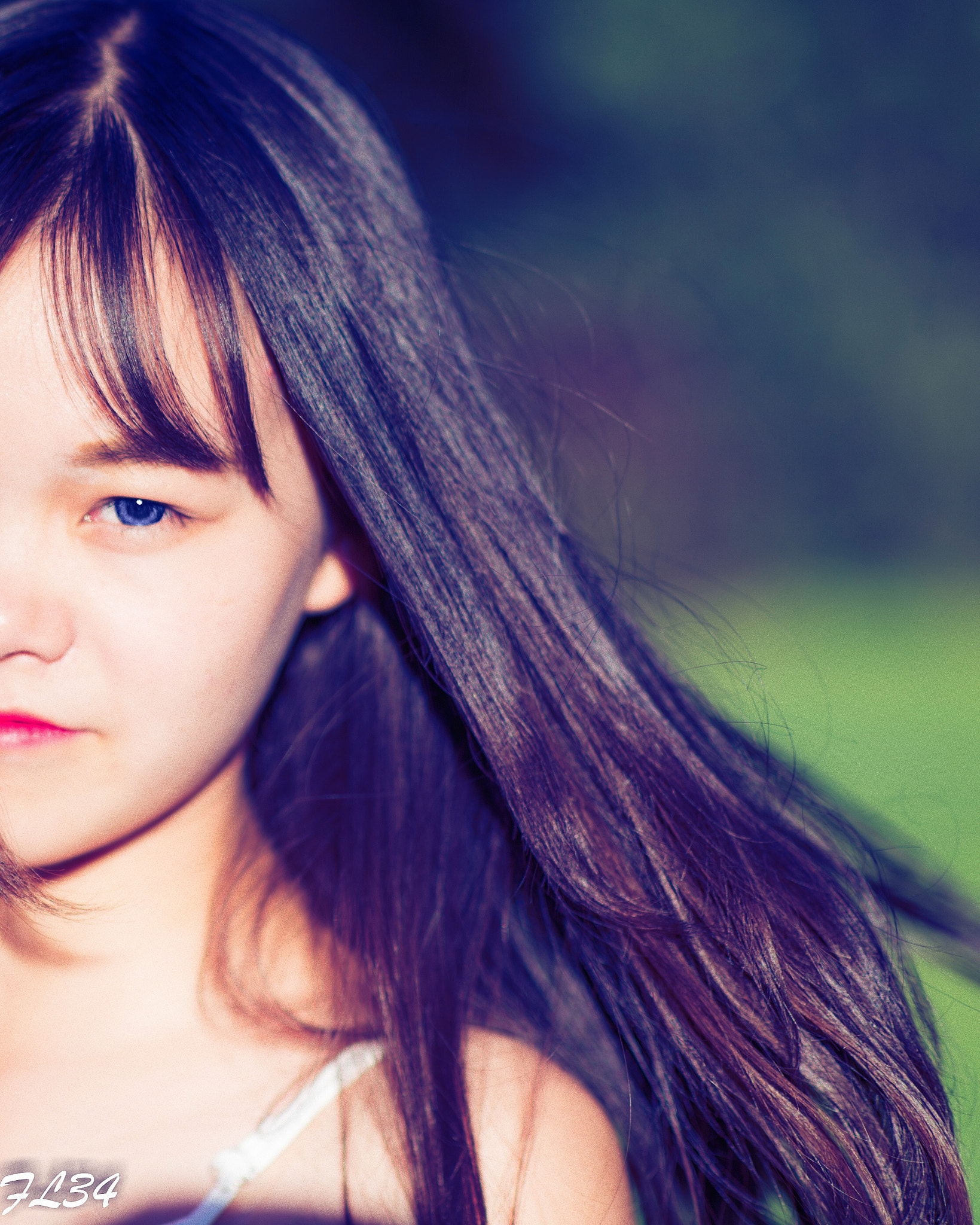 Nikon D4S + Nikon AF-S Nikkor 85mm F1.4G sample photo. 一半的美 photography