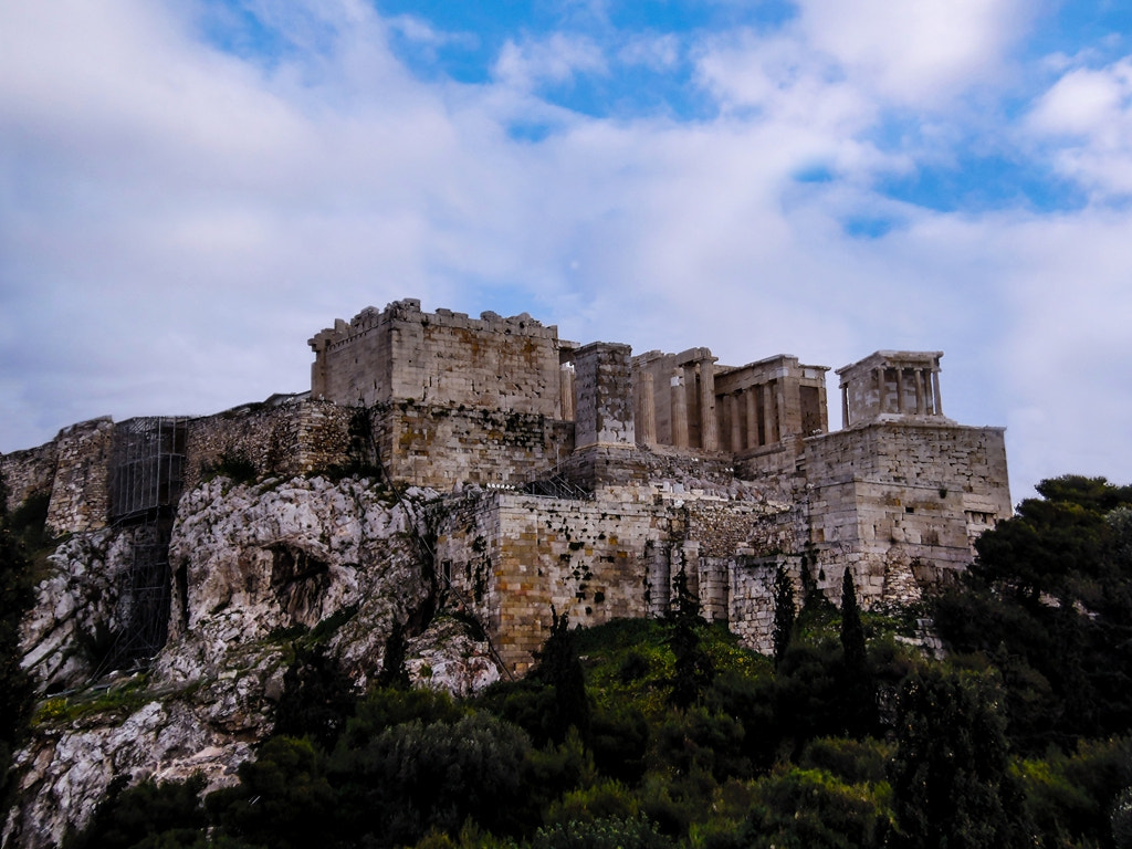 Olympus SP-810UZ sample photo. Acropolis of athens, greece photography
