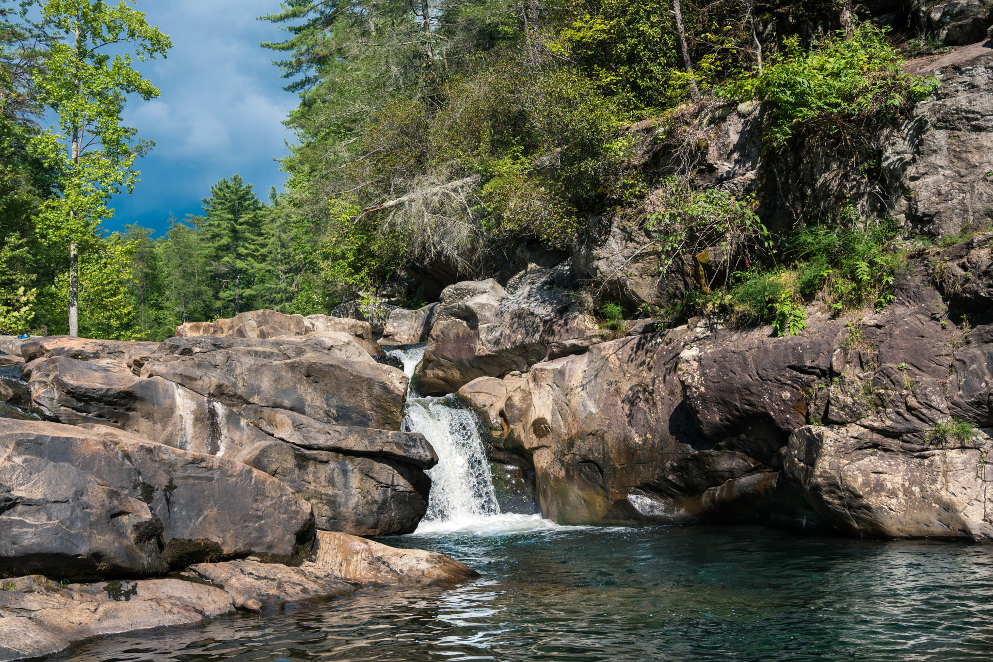 Sony a6300 sample photo. Waterfall photography