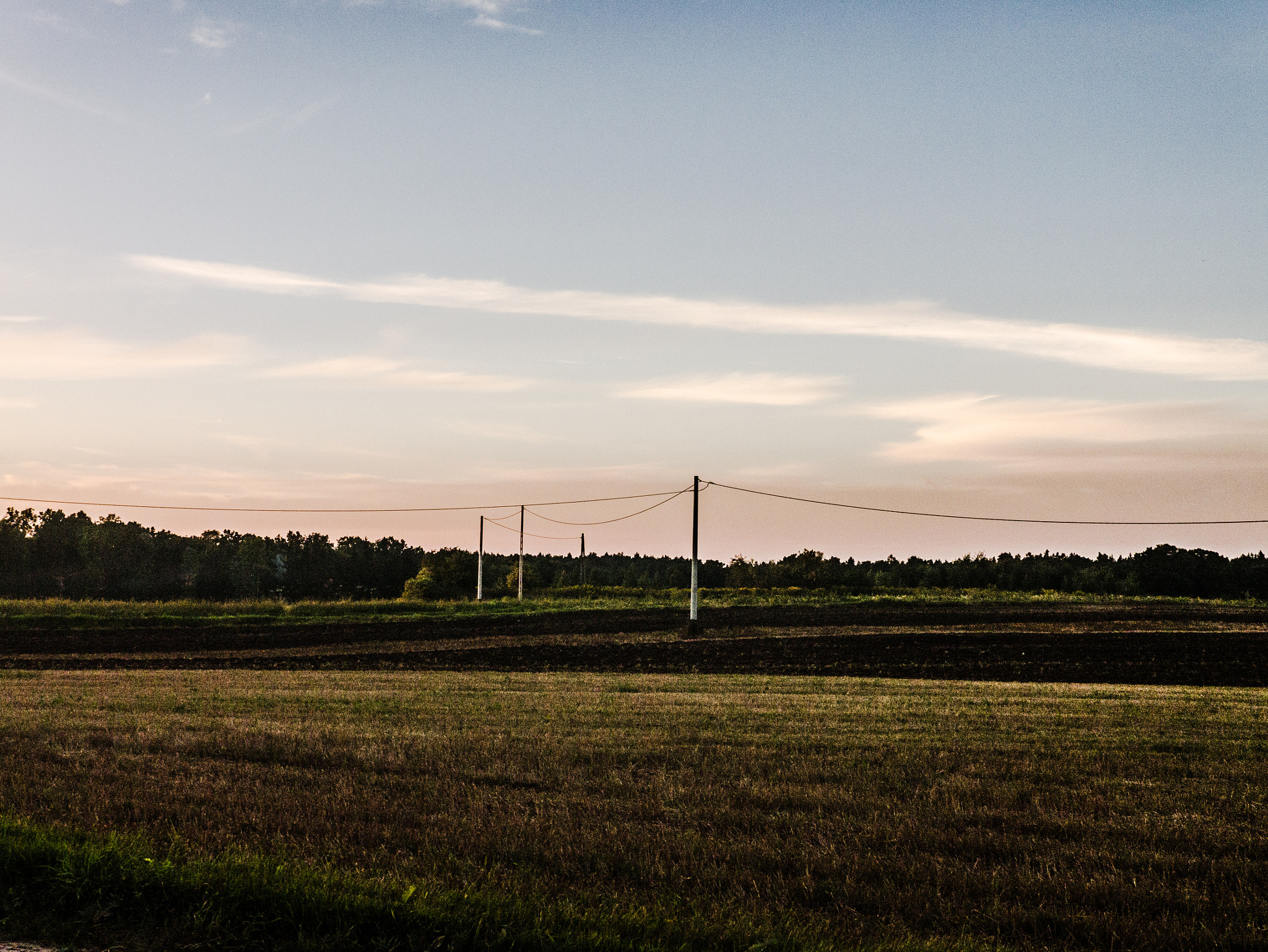 LUMIX G VARIO PZ 14-42/F3.5-5.6 sample photo. Cozy evening in the countryside photography