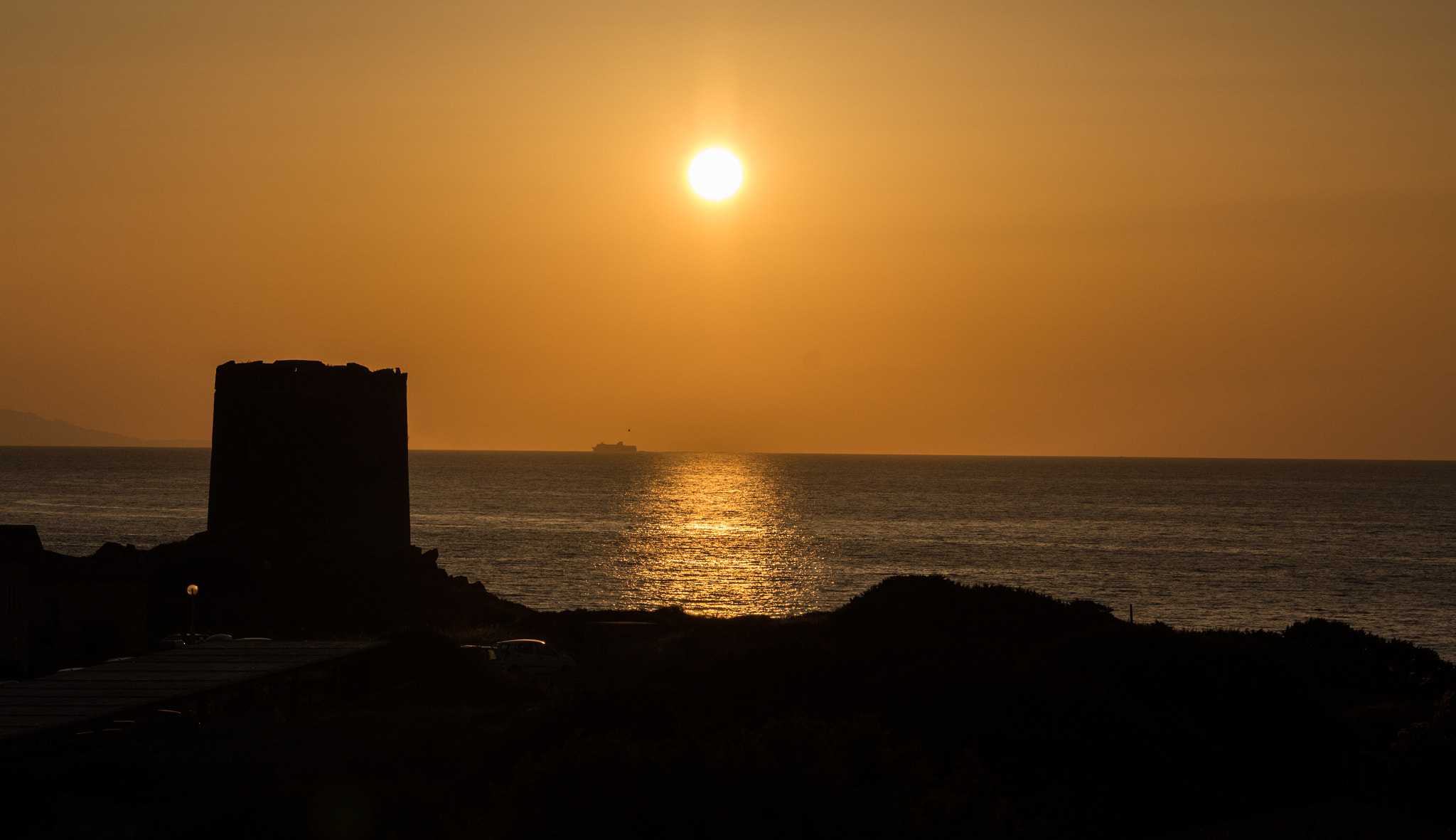 Nikon AF-S Nikkor 24-70mm F2.8E ED VR sample photo. Sardinia sunset photography