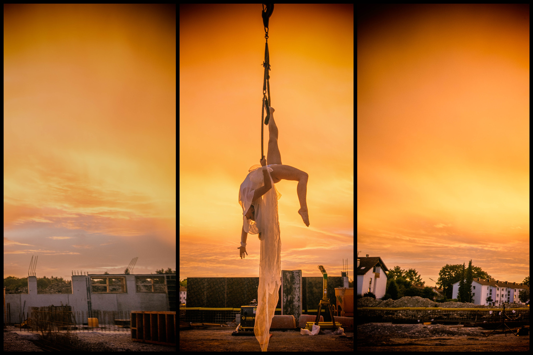 24-70mm F2.8 sample photo. Sunset training photography