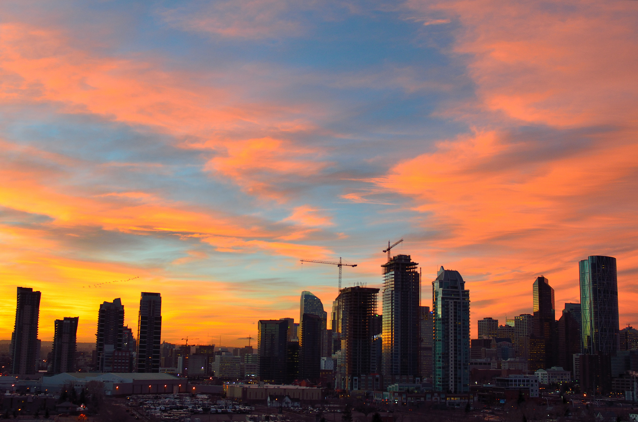 Nikon D7000 sample photo. Calgary sunset photography