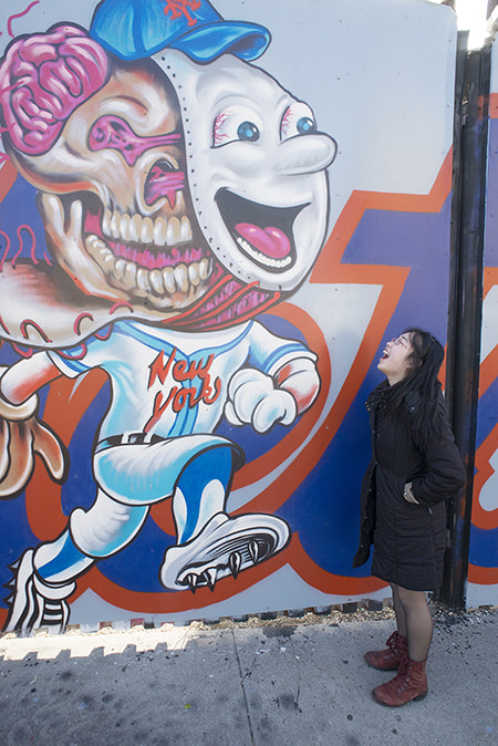 Nikon D600 + AF Nikkor 20mm f/2.8 sample photo. Ching ching and brooklyn graffiti small dsc photography