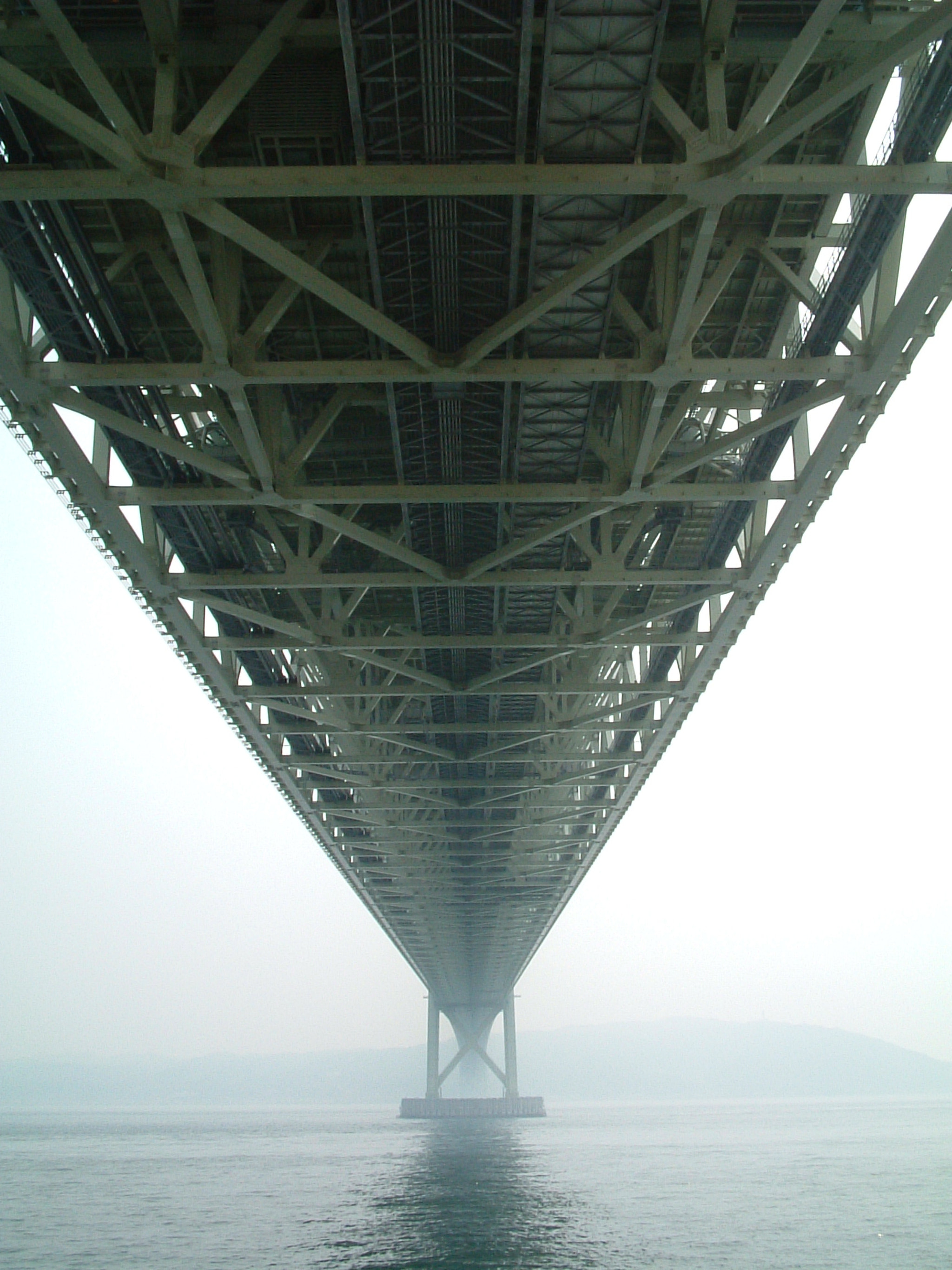 Fujifilm FinePix F402 sample photo. Akashi bridge photography