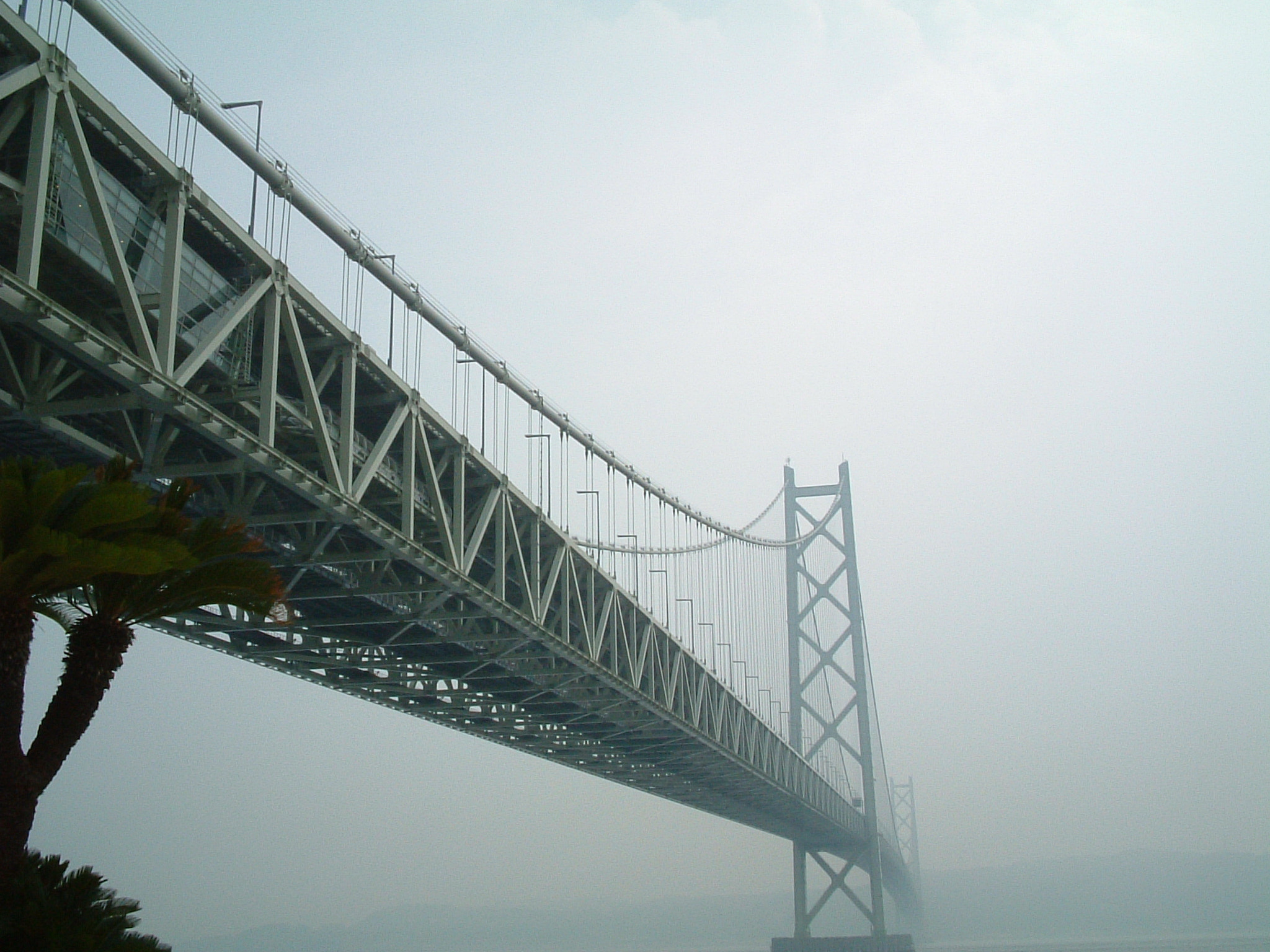 Fujifilm FinePix F402 sample photo. Akashi bridge photography