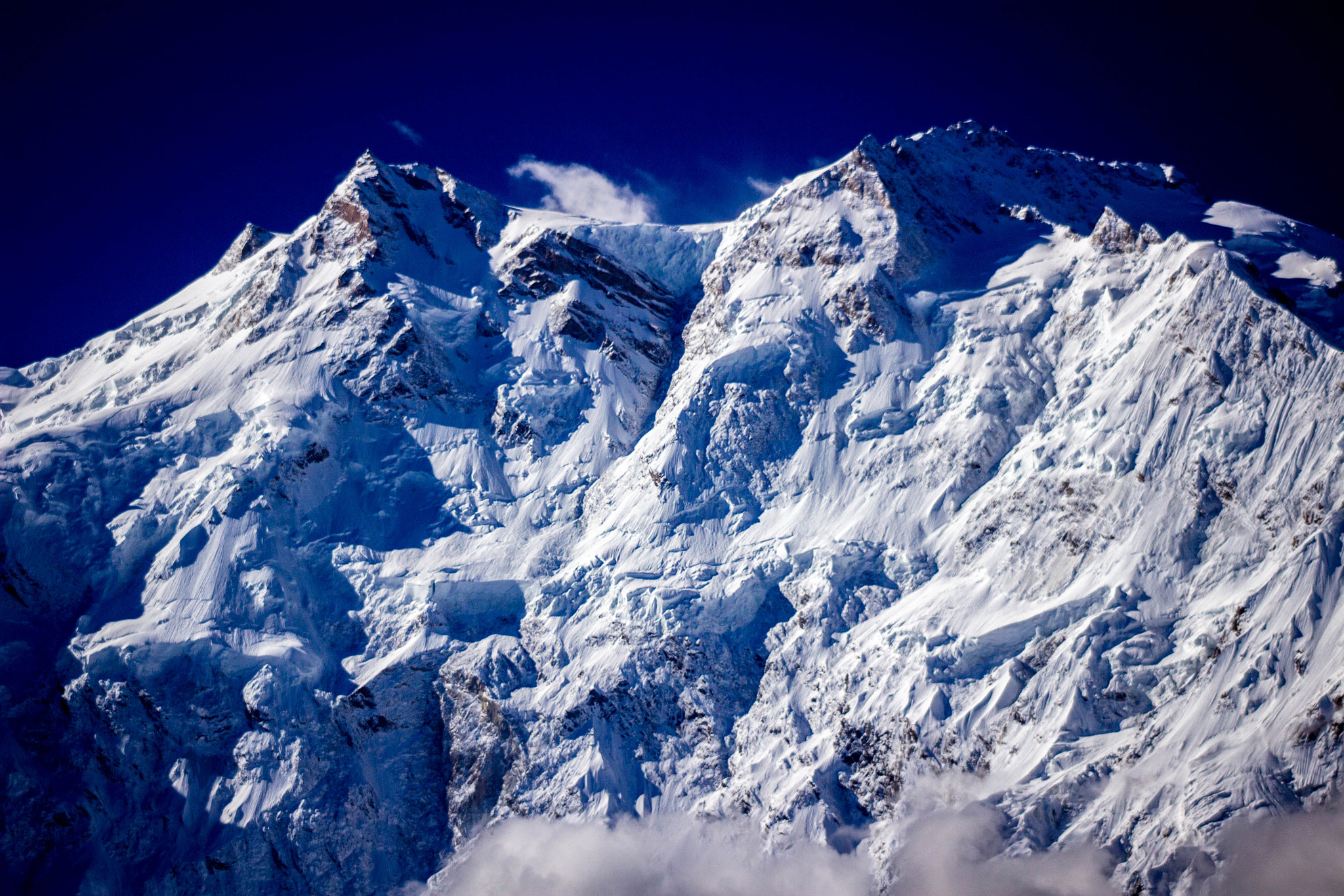 Canon EF 80-200mm F4.5-5.6 II sample photo. Nanga parbat close view photography