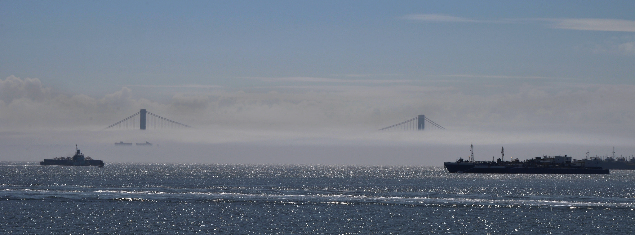AF Zoom-Nikkor 24-120mm f/3.5-5.6D IF sample photo. Ponte verrazano-narrows bridge photography