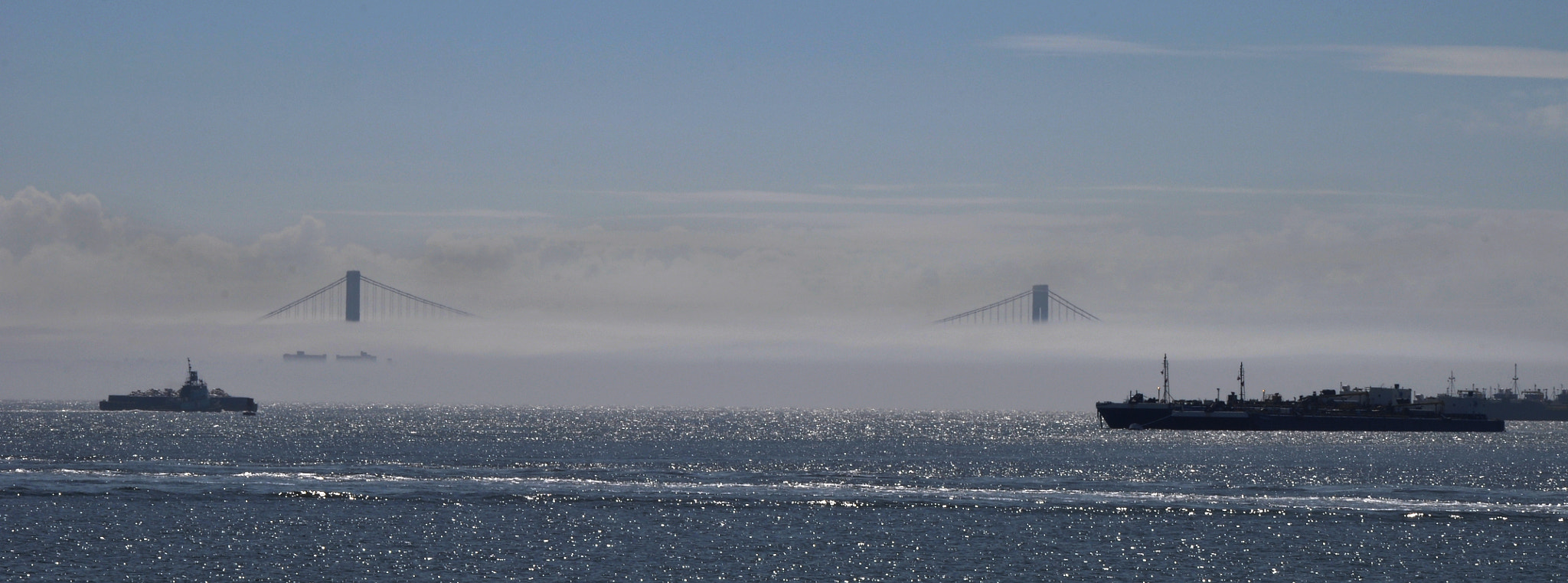 Nikon D90 + AF Zoom-Nikkor 24-120mm f/3.5-5.6D IF sample photo. Ponte verrazano-narrows bridge photography