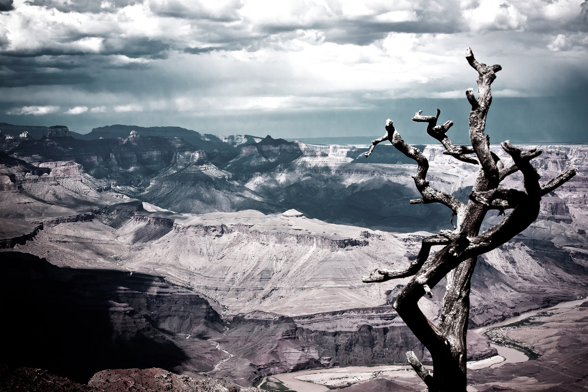 Canon EF 28-135mm F3.5-5.6 IS USM sample photo. Unearthly grand canyon photography