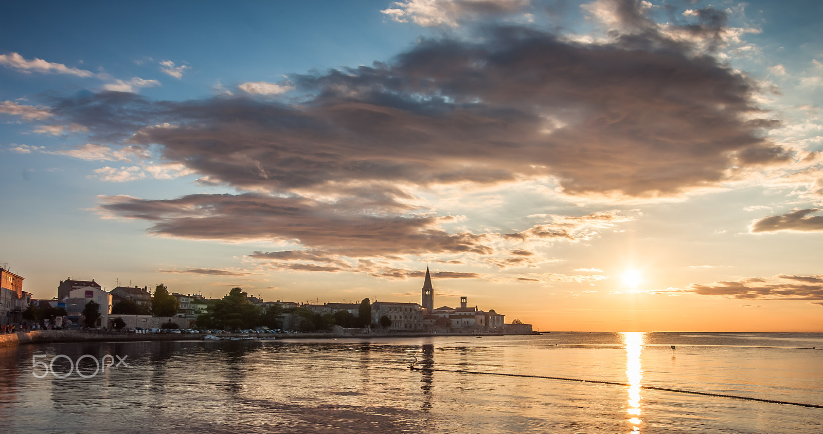 Pentax K20D sample photo. Porec - croatia photography