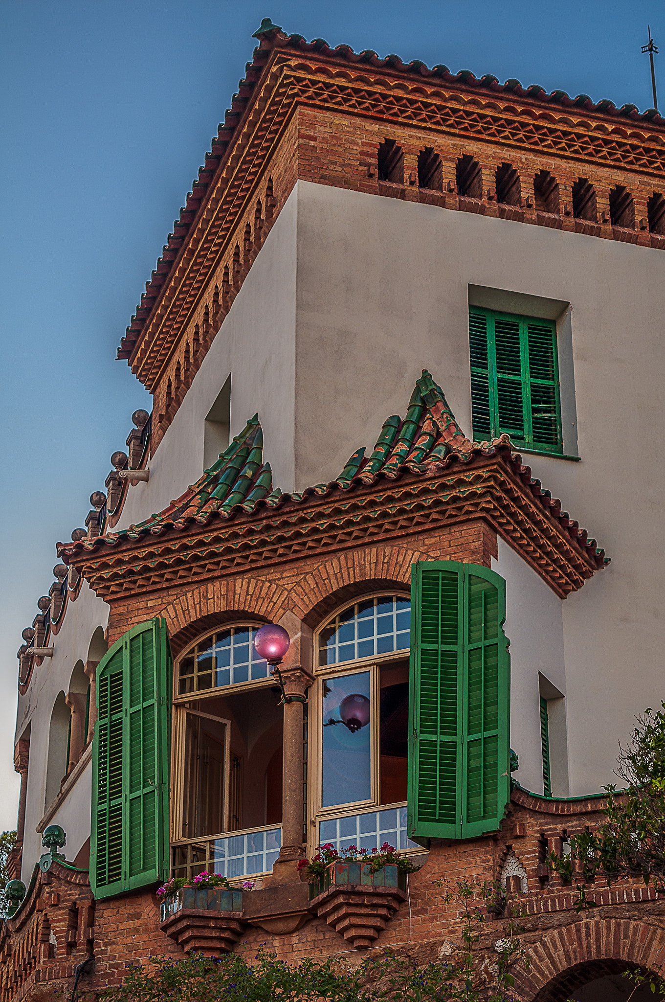 Nikon D300 sample photo. Martí trías i domenech's house. park güell, barcel photography