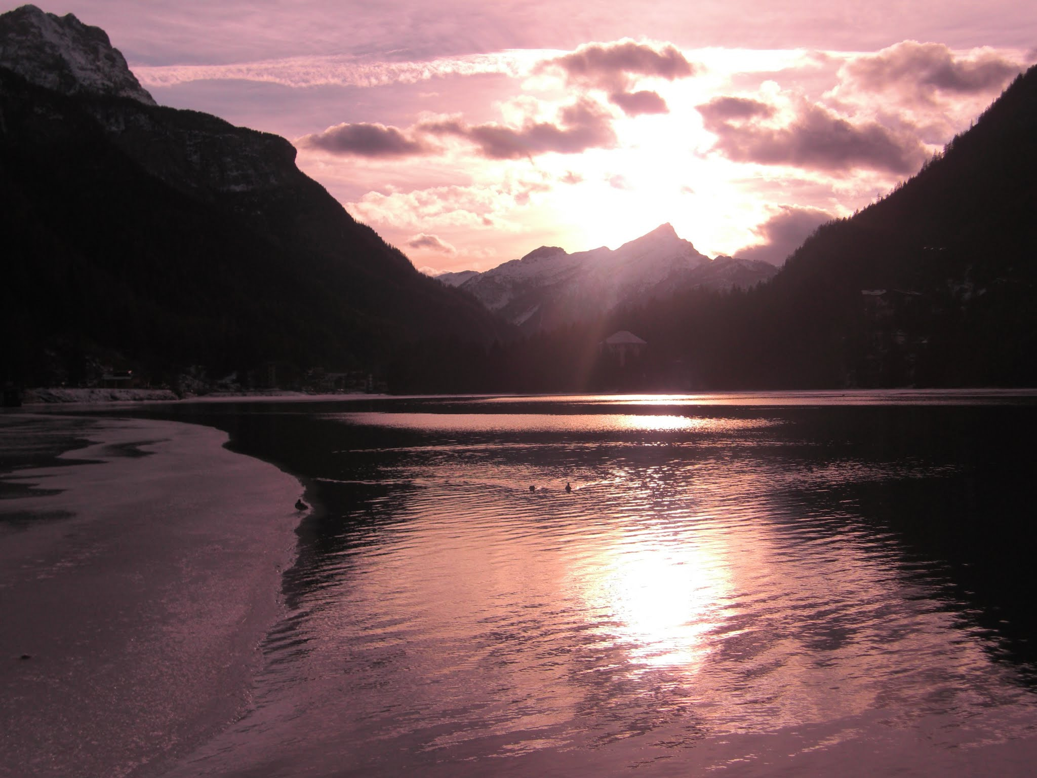 CASIO EX-Z200 sample photo. Violet sunset photography