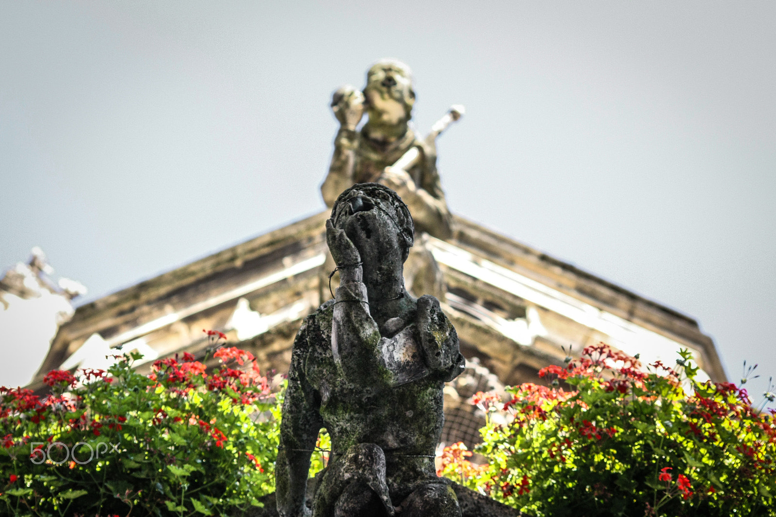 Sigma 70-300mm F4-5.6 APO DG Macro sample photo. German gargoyles photography
