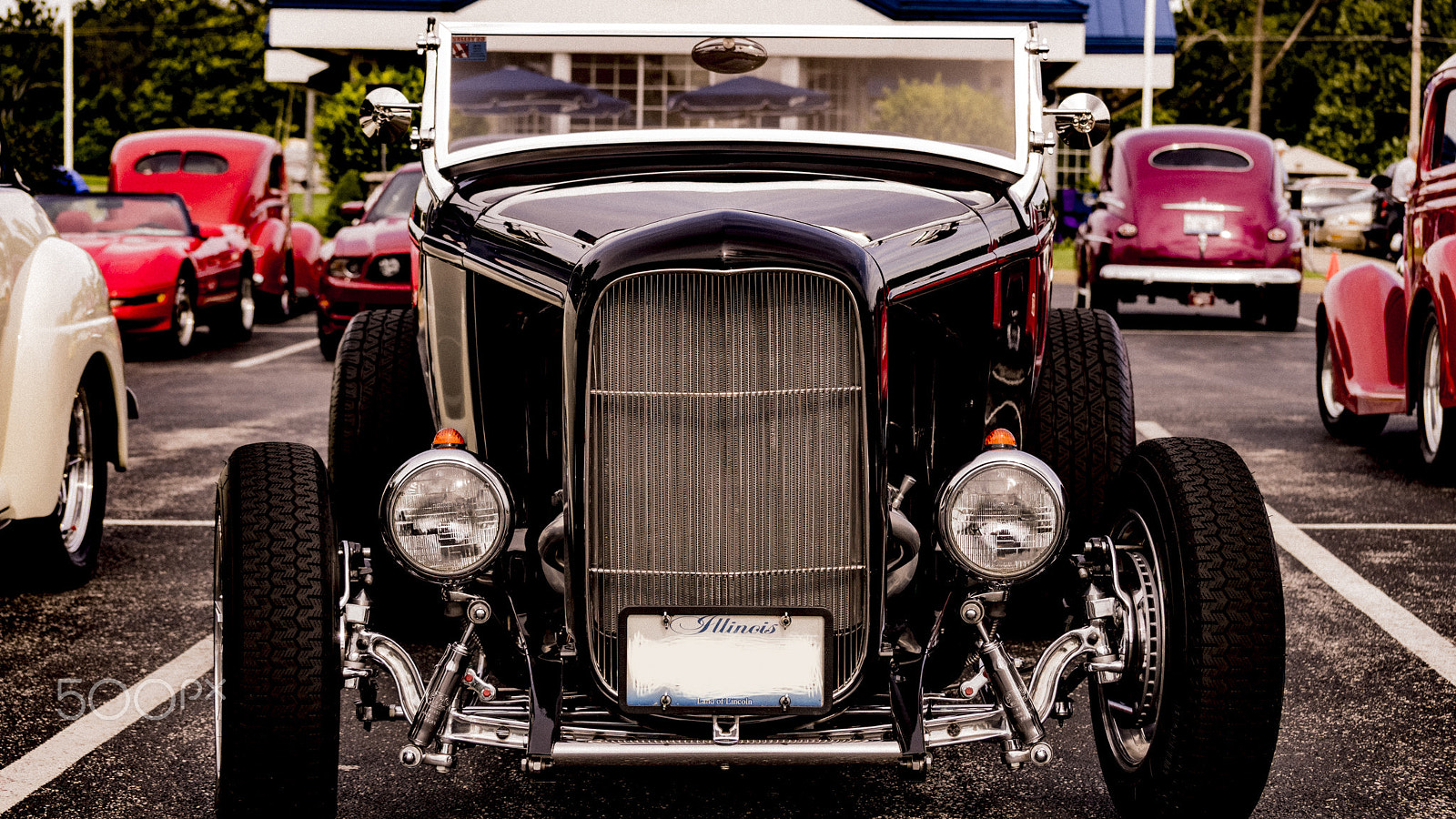 Sony DT 55-300mm F4.5-5.6 SAM sample photo. Hot rod photography