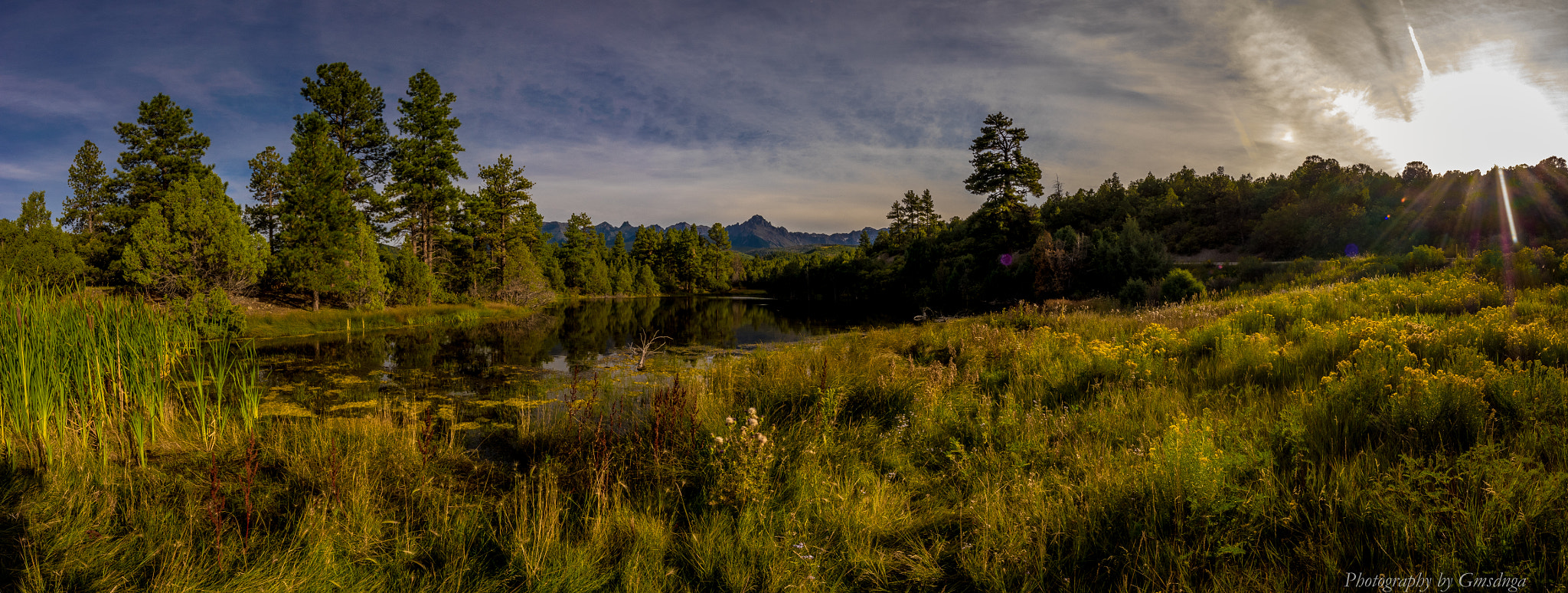 Nikon 1 J4 + Nikon 1 Nikkor VR 6.7-13mm F3.5-5.6 sample photo. Mt sneffles pano photography