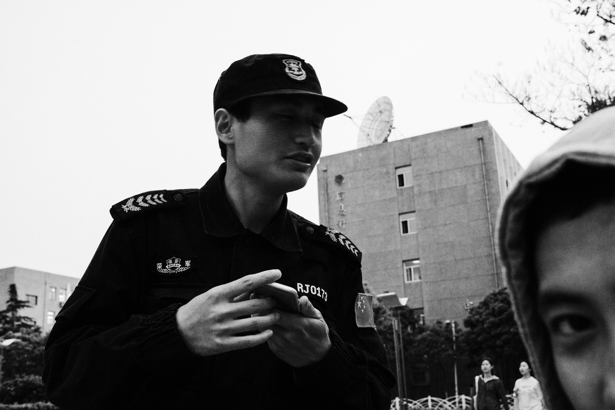 Canon EF-S 24mm F2.8 STM sample photo. Public security photography