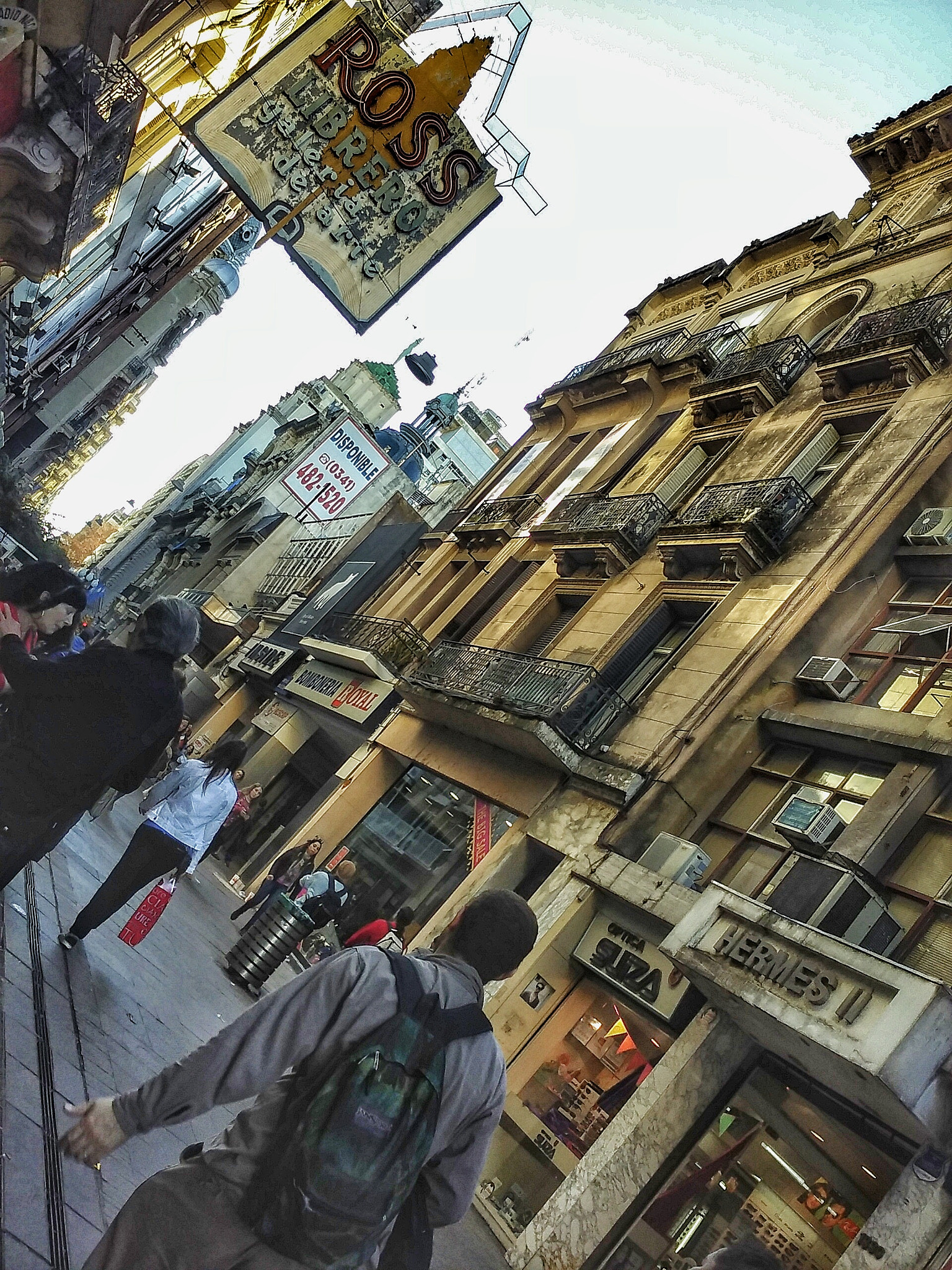 LG LEON 4G LTE sample photo. Central streets photography
